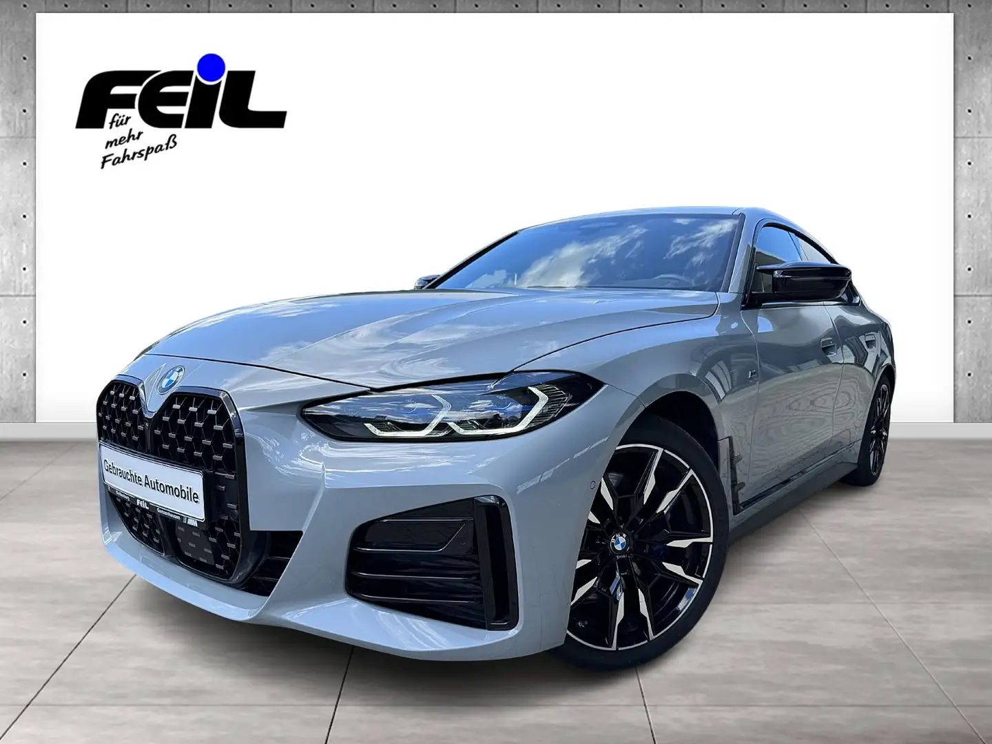 BMW 440 M440i xDrive GranCoupe Head-Up HK HiFi DAB LED Grau - 1