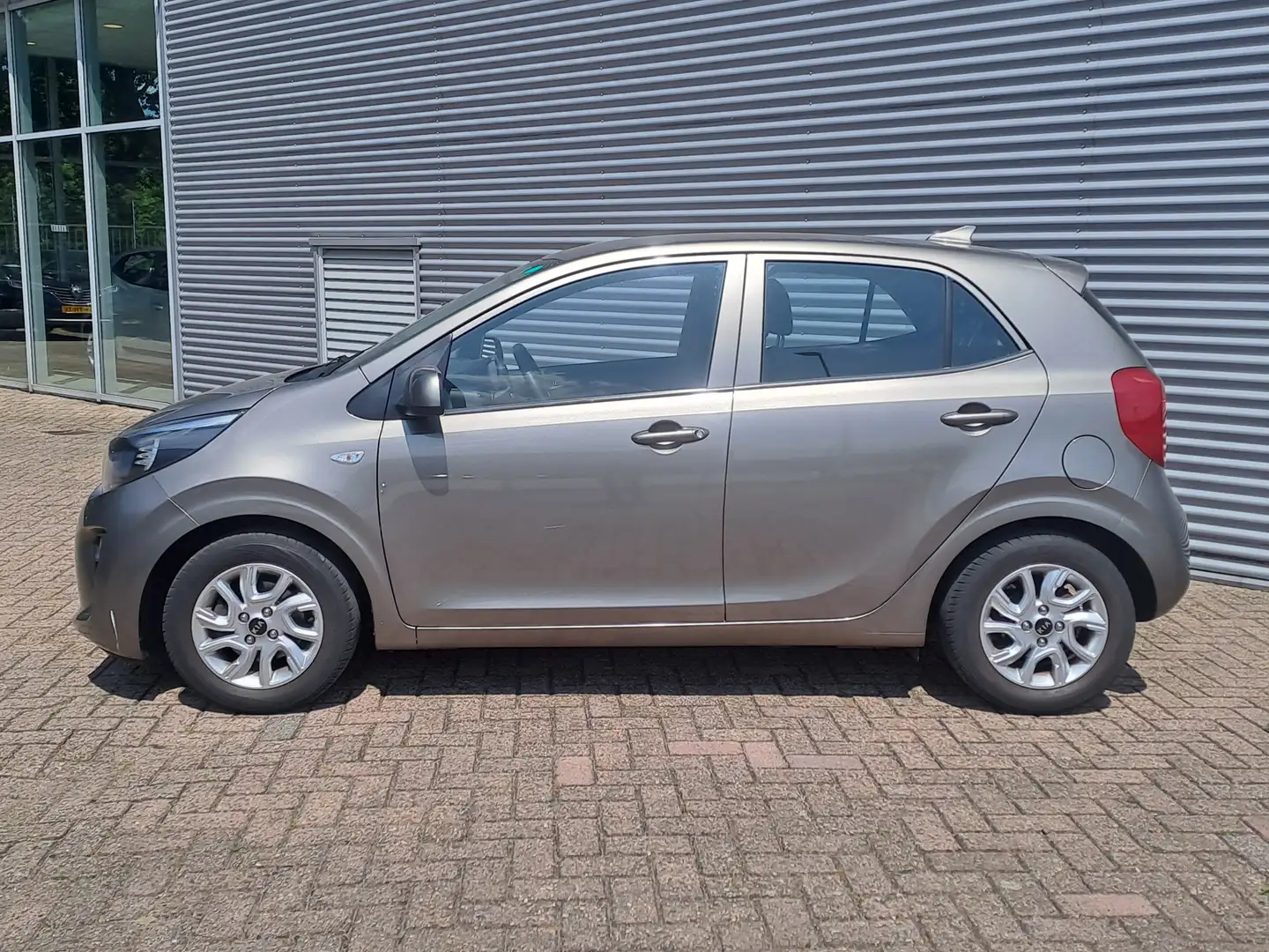 Kia Picanto 1.0 CVVT ComfortPlusLine Navigator | Apple Carplay Gris - 2