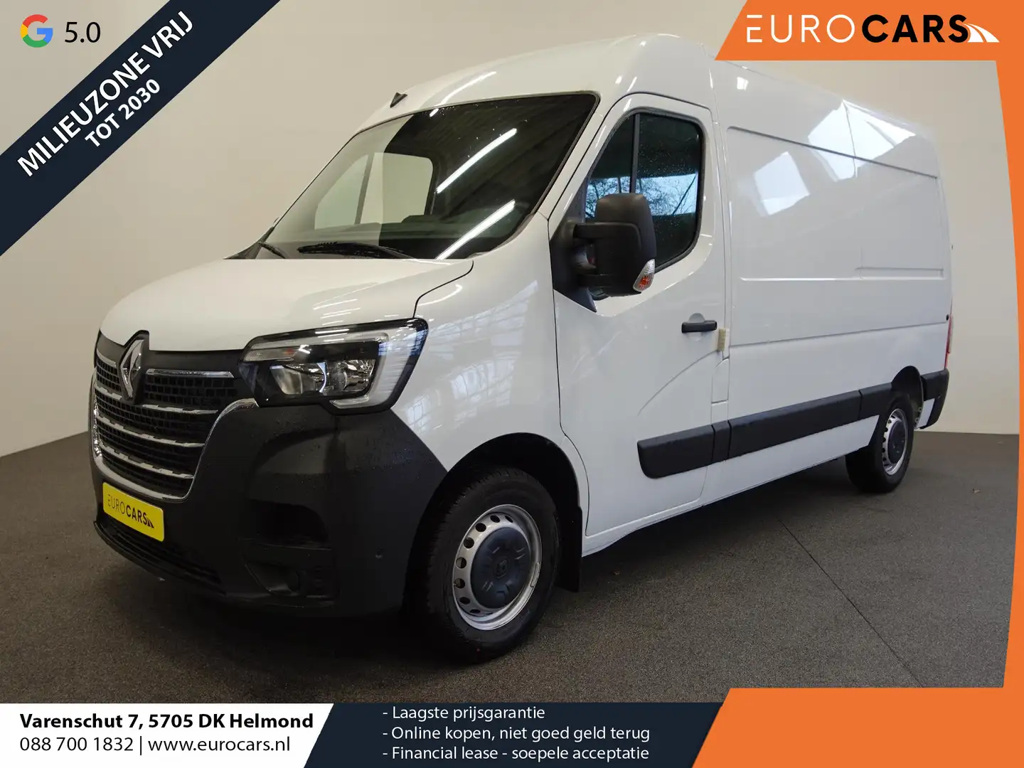 Renault Master T33 2.3 dCi 135 L2H2 BPM VRIJ! Airco Cruise contro Wit - 1