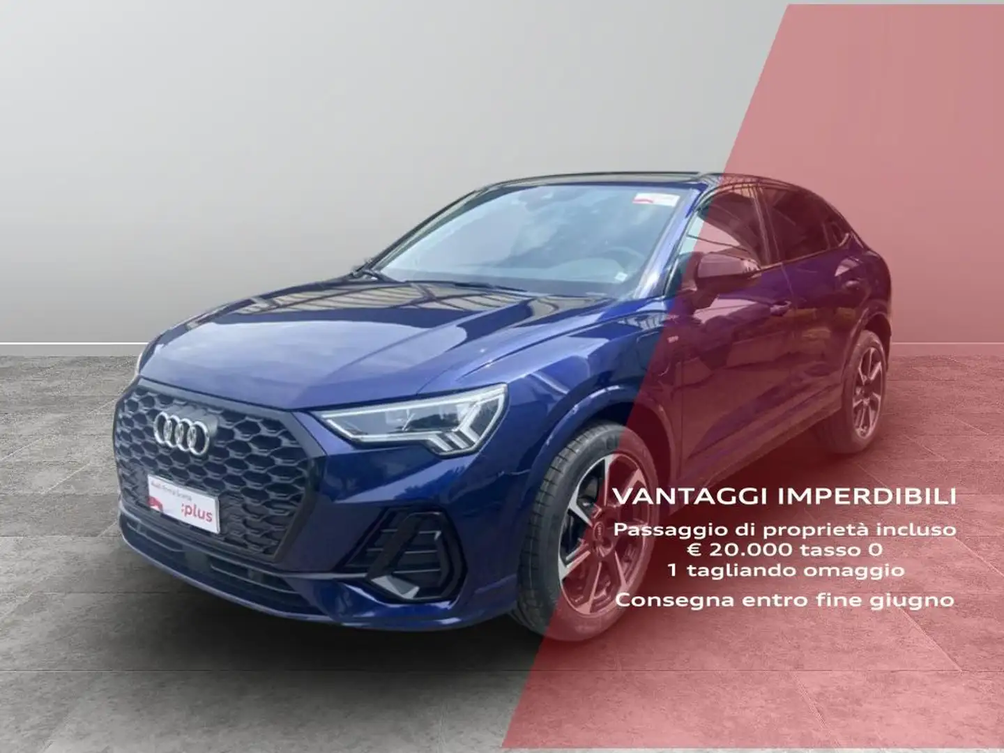 Audi Q3 Sportback 45 1.4 tfsi e S Line Edition s-tronic Blu/Azzurro - 1