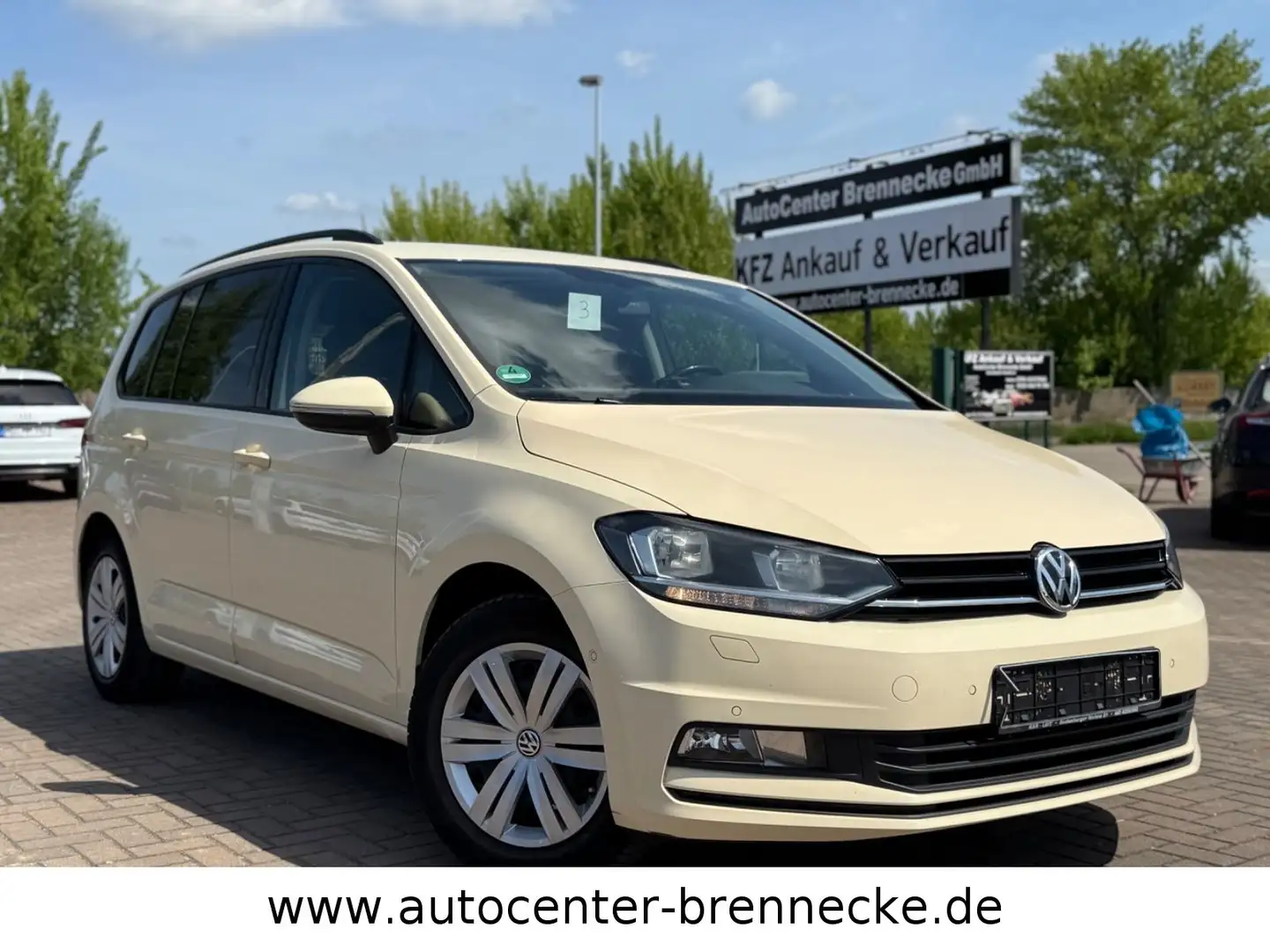 Volkswagen Touran 2.0 TDI  Comfortline*7-Sitzplätze* Gelb - 1
