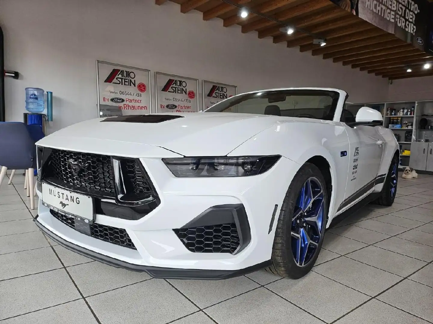 Ford Mustang Mustang 5.0 Ti-VCT V8 GT Convertible Weiß - 1