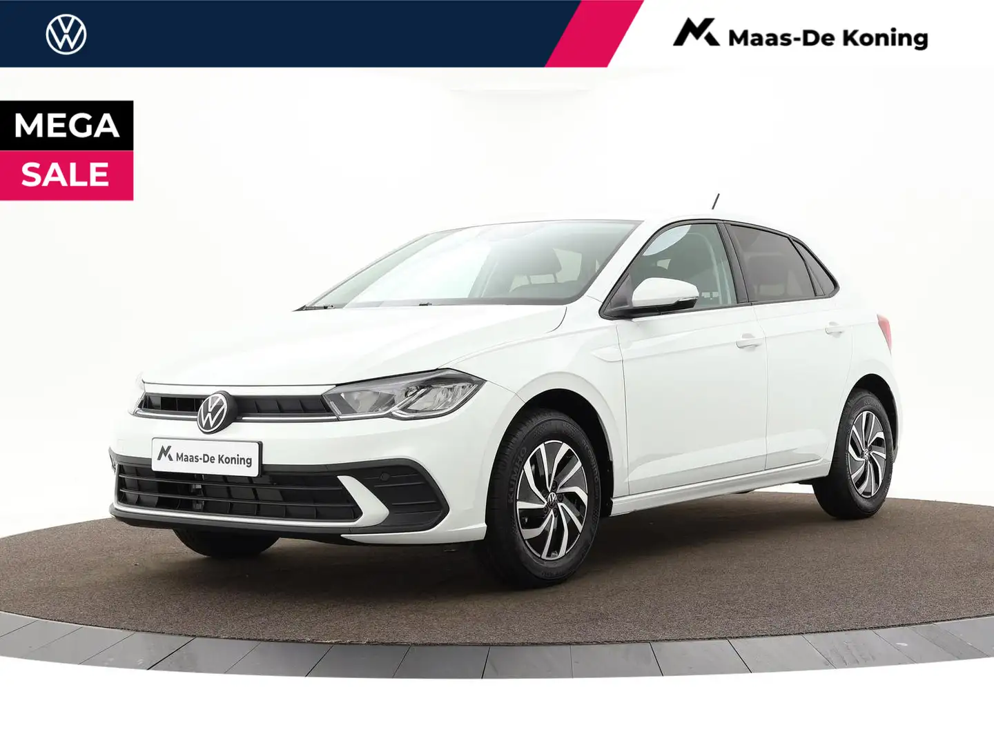 Volkswagen Polo 1.0 Life Edition 1.0 95 pk 5 handgeschakeld · Acht Bianco - 1