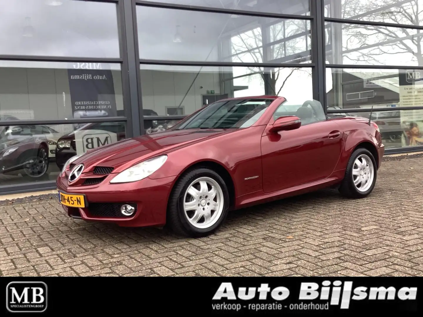 Mercedes-Benz SLK 200 K. Automaat, nekverwarming, stoelverwarming, face Rot - 1