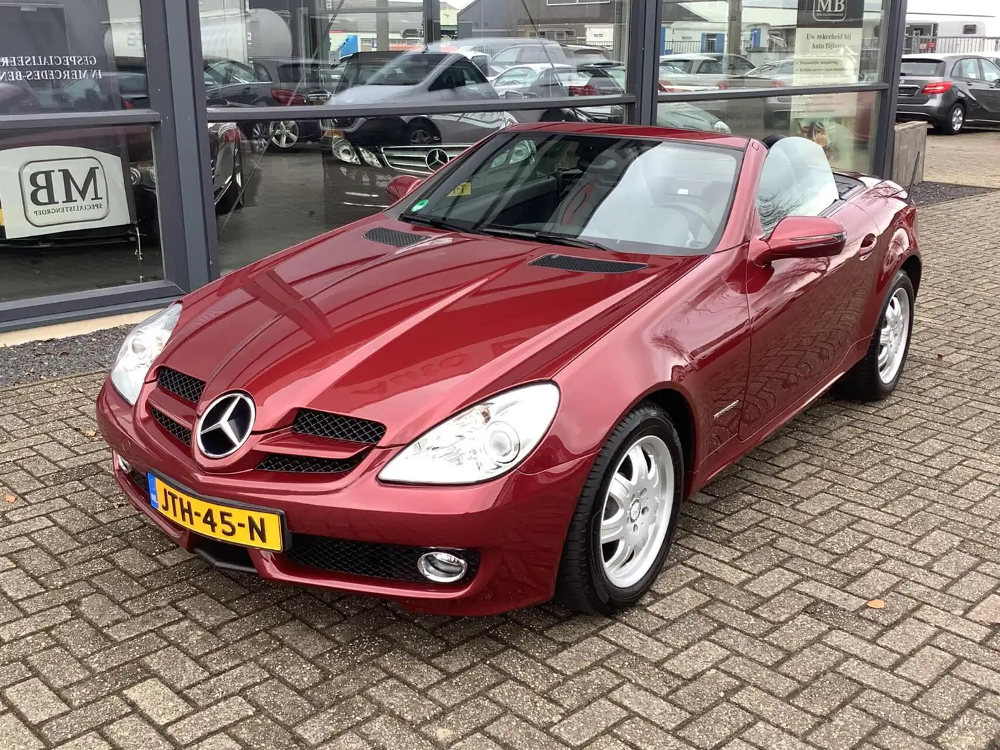 Mercedes-Benz SLK 200 K. Automaat, nekverwarming, stoelverwarming, face Rot - 2
