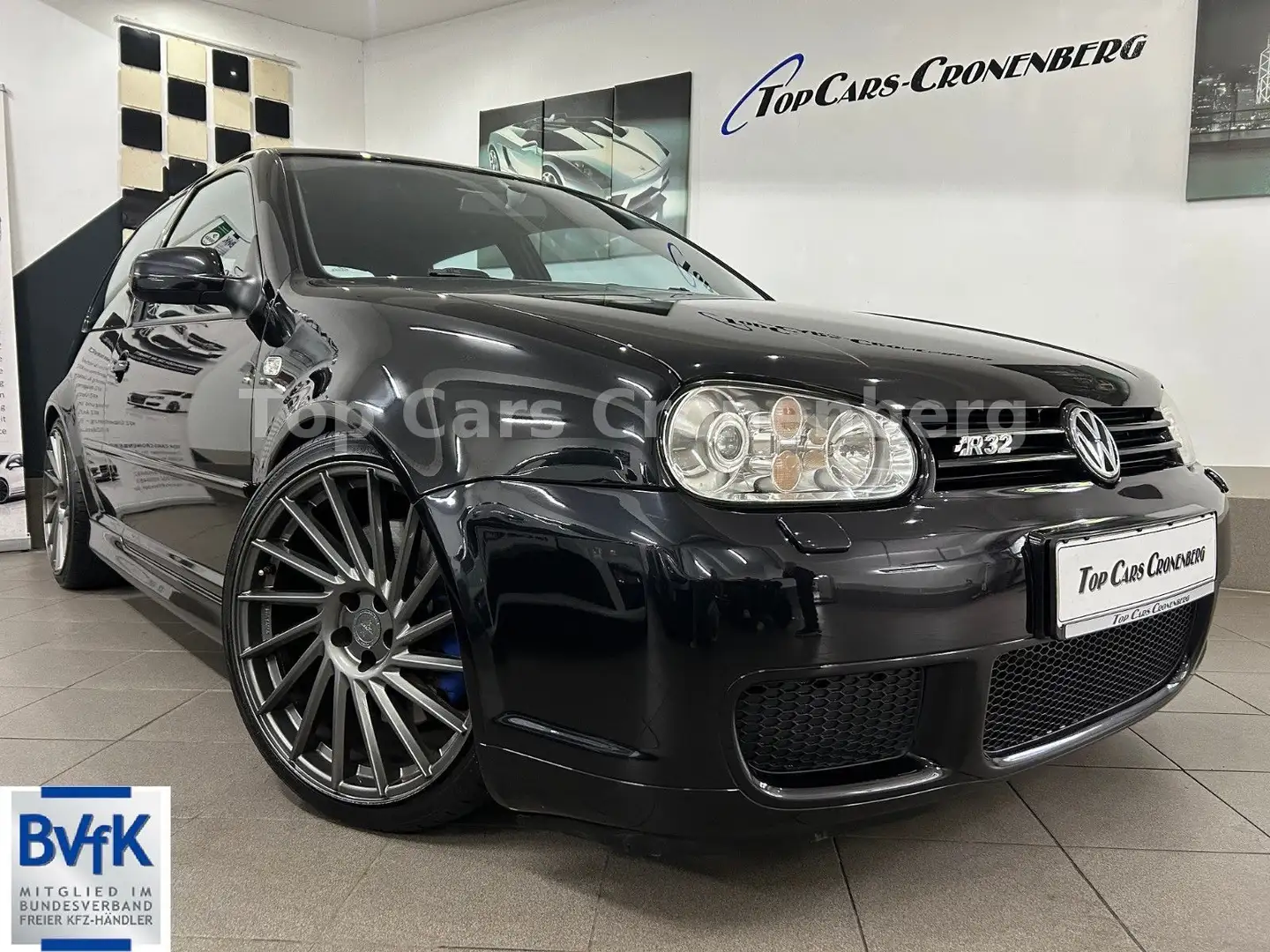 Volkswagen Golf 3.2 R32 4motion*Rarität*schwarz/schwarz* Schwarz - 1