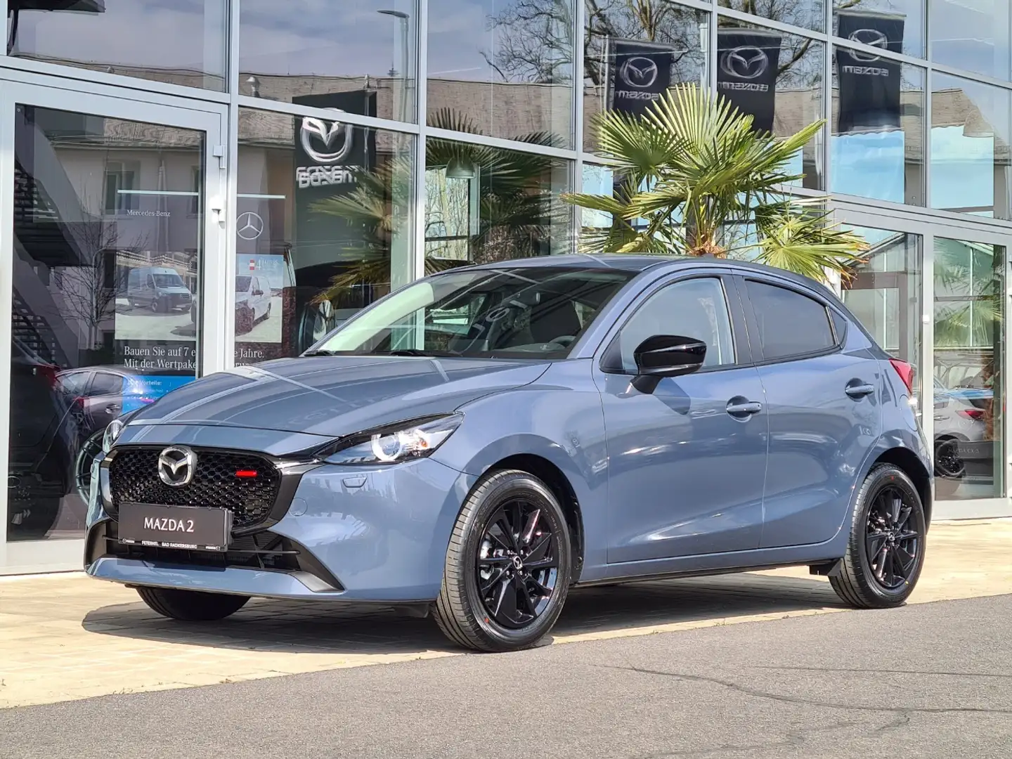 Mazda 2 G75 HOMURA RKam Shz PTS Klima LED CarPlay Серый - 2