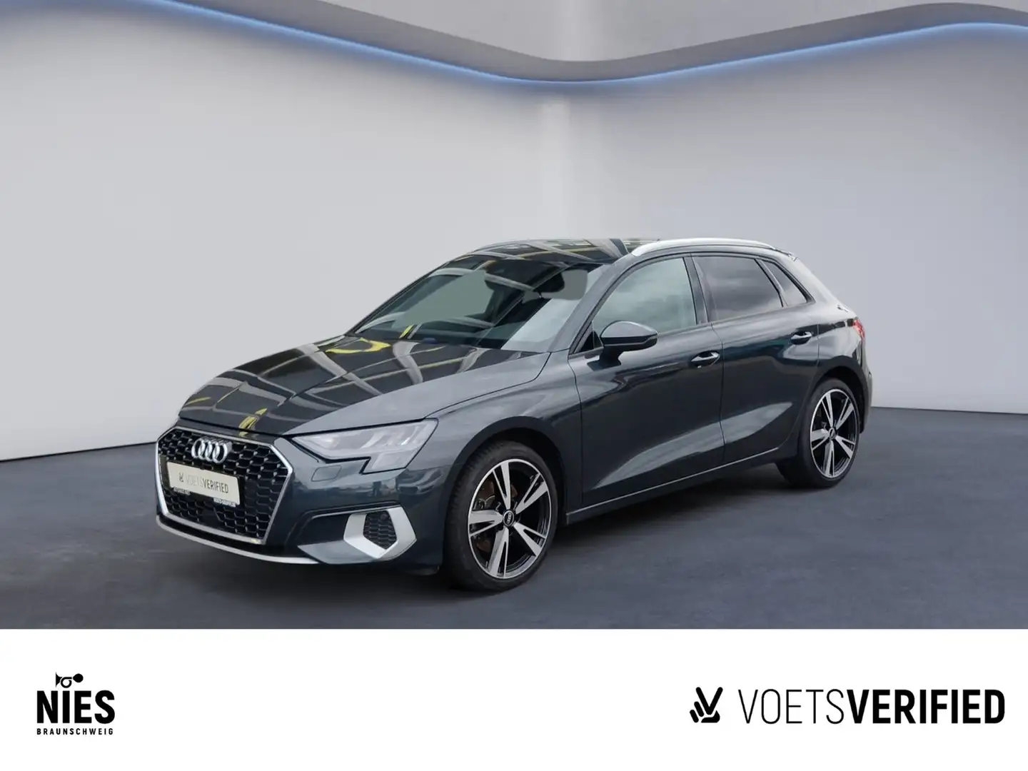 Audi A3 Sportback advanced 35 TFSI NAVI+SHZ+PDC H Gris - 1