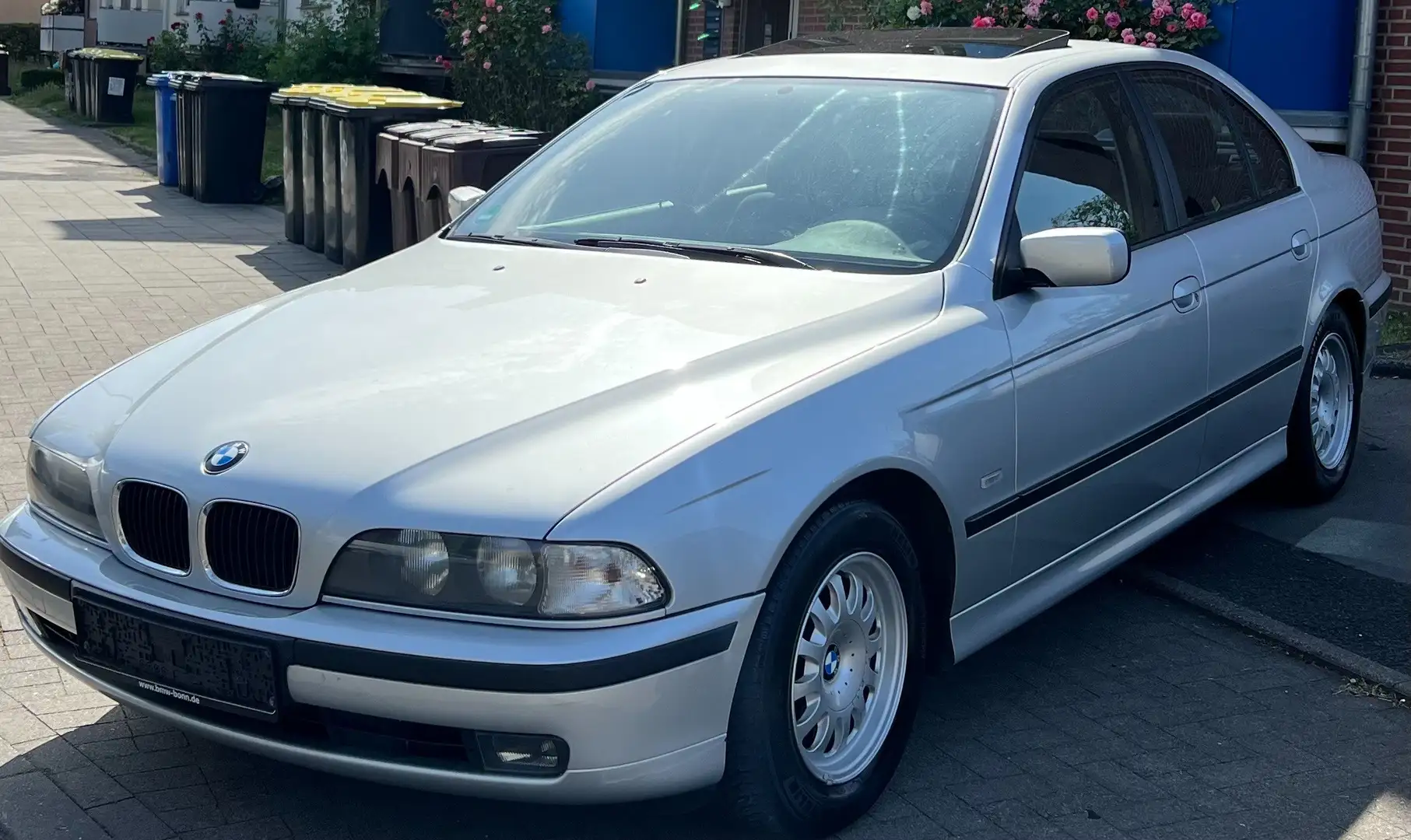 BMW 520 520i *KLIMA-SDACH* Argento - 1