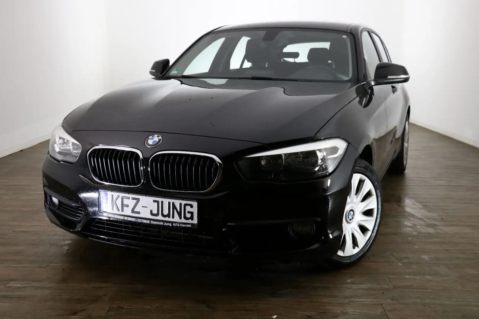 BMW 116 i*HU/AU+Service neu*Sitzhz./Klima*PDC Schwarz - 1