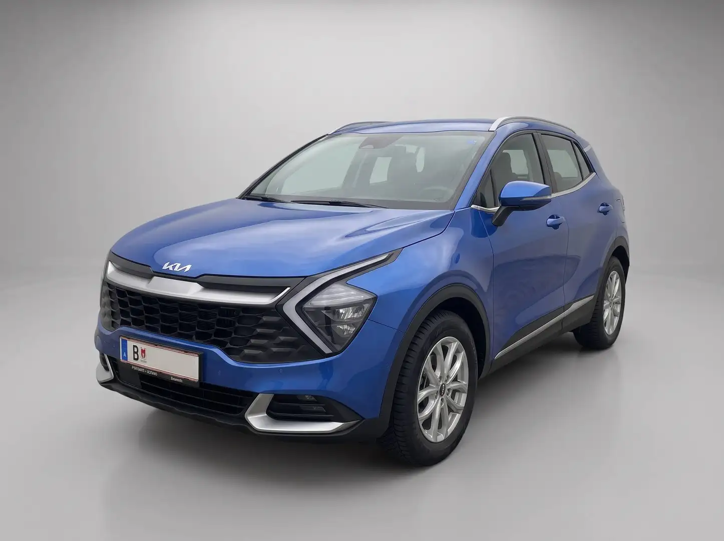 Kia Sportage 1,6 TGDI HEV Silber Aut. Blau - 1