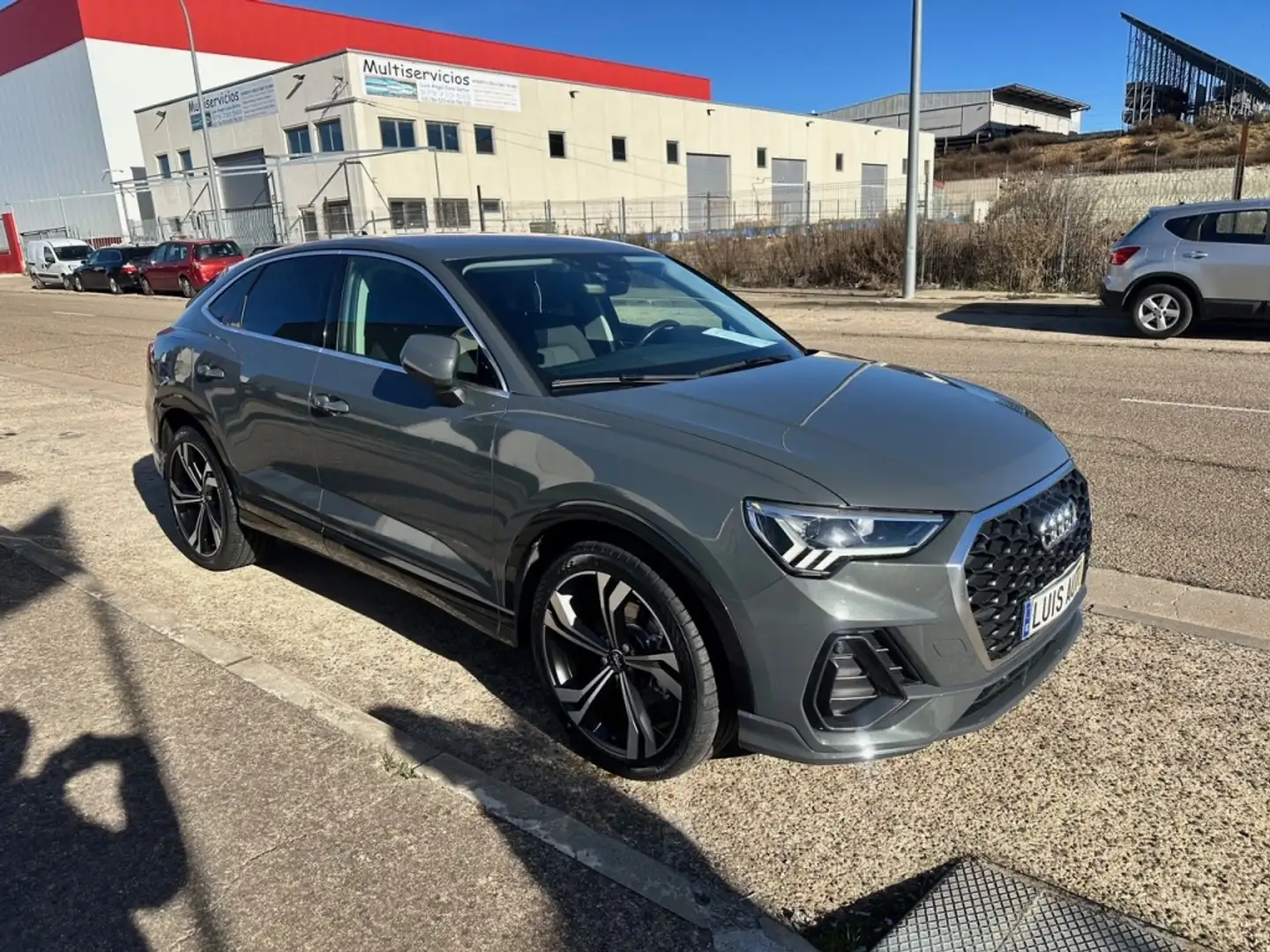 Audi Q3 Sportback 35 TDI S line quattro S tronic Gris - 1