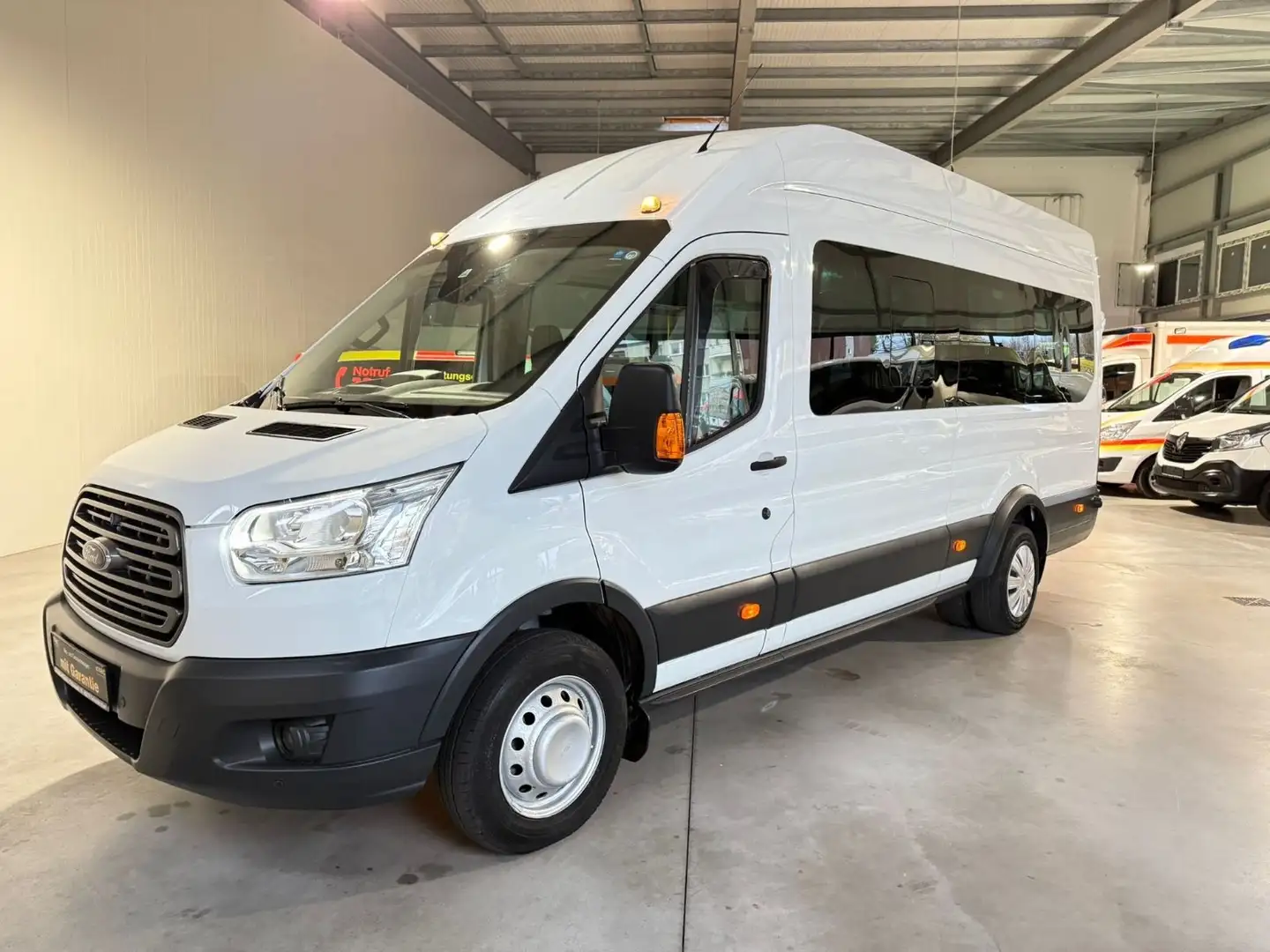Ford Transit Bus 460 MAXI L4*18-SITZER*EU6*KLIMA*118T Blanc - 2