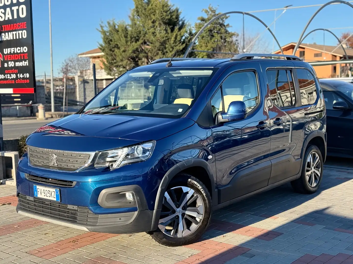 Peugeot Rifter Rifter BlueHDi 130 S&S Allure Long Blauw - 2