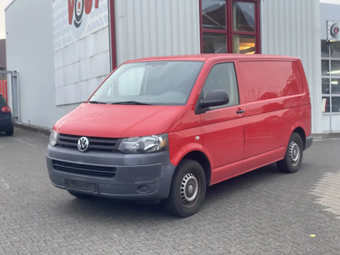 Volkswagen T5 Transporter 2.0 TDI Kasten ~Klima~1.Hand~ Rot - 1