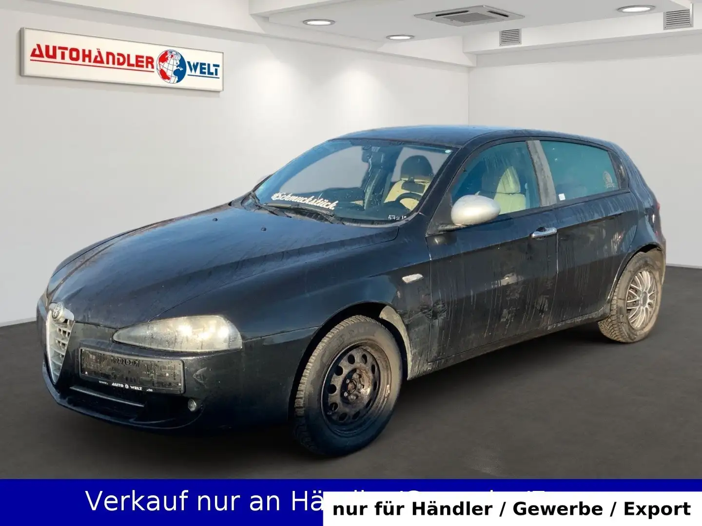 Alfa Romeo 147 1.6 Corse KLIMA RCD LEDER PDC Schwarz - 1