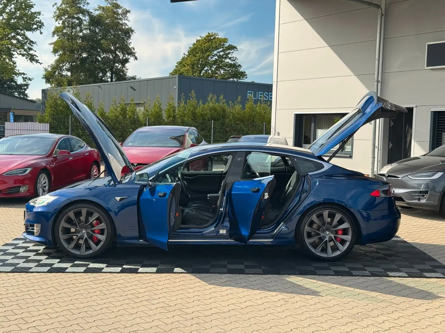 Tesla Model S MODEL S RAVEN PERFORMANCE | FULL SELF DRIVE | 21 Blau - 2