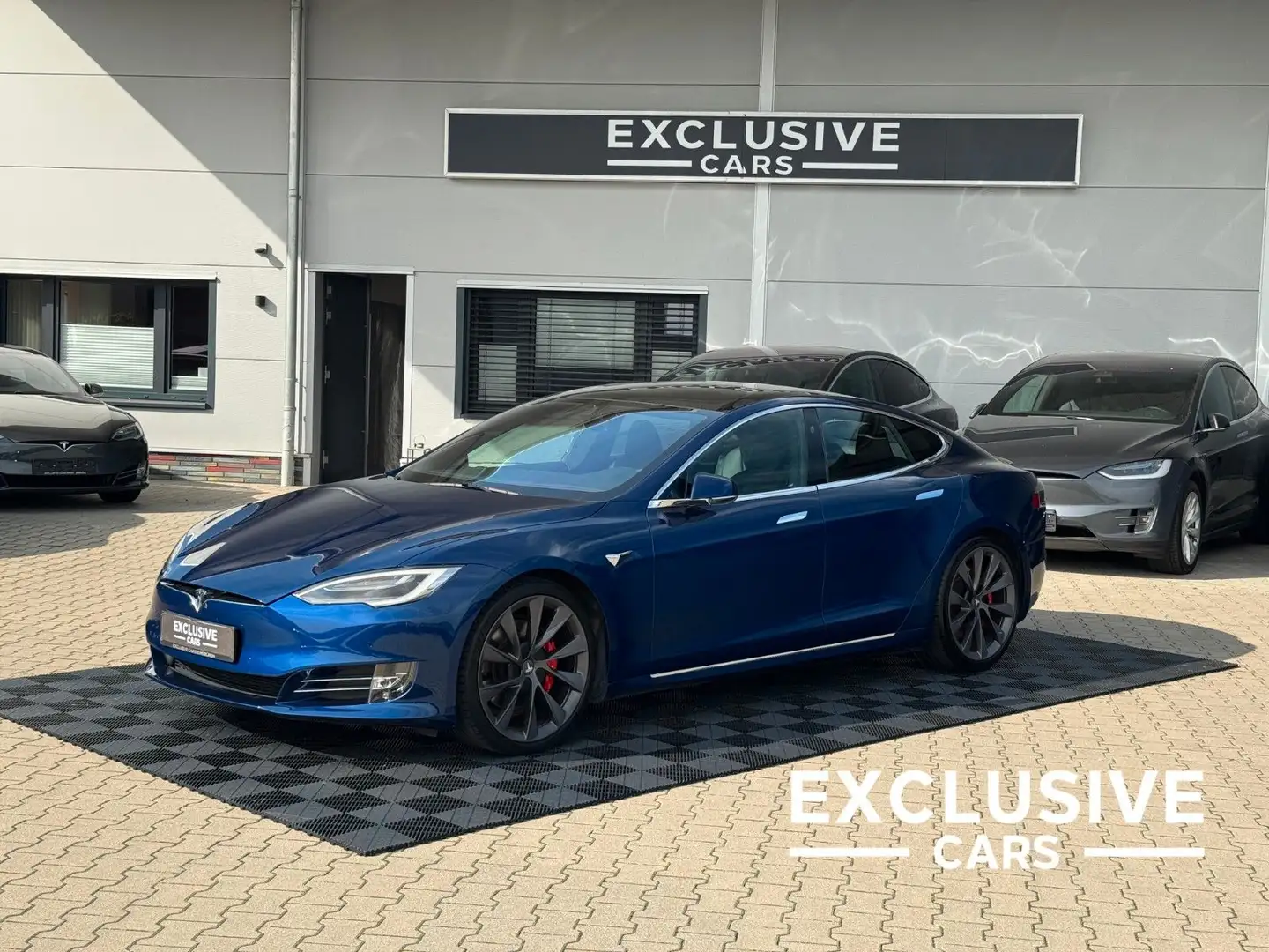 Tesla Model S MODEL S RAVEN PERFORMANCE | FULL SELF DRIVE | 21 Blau - 1