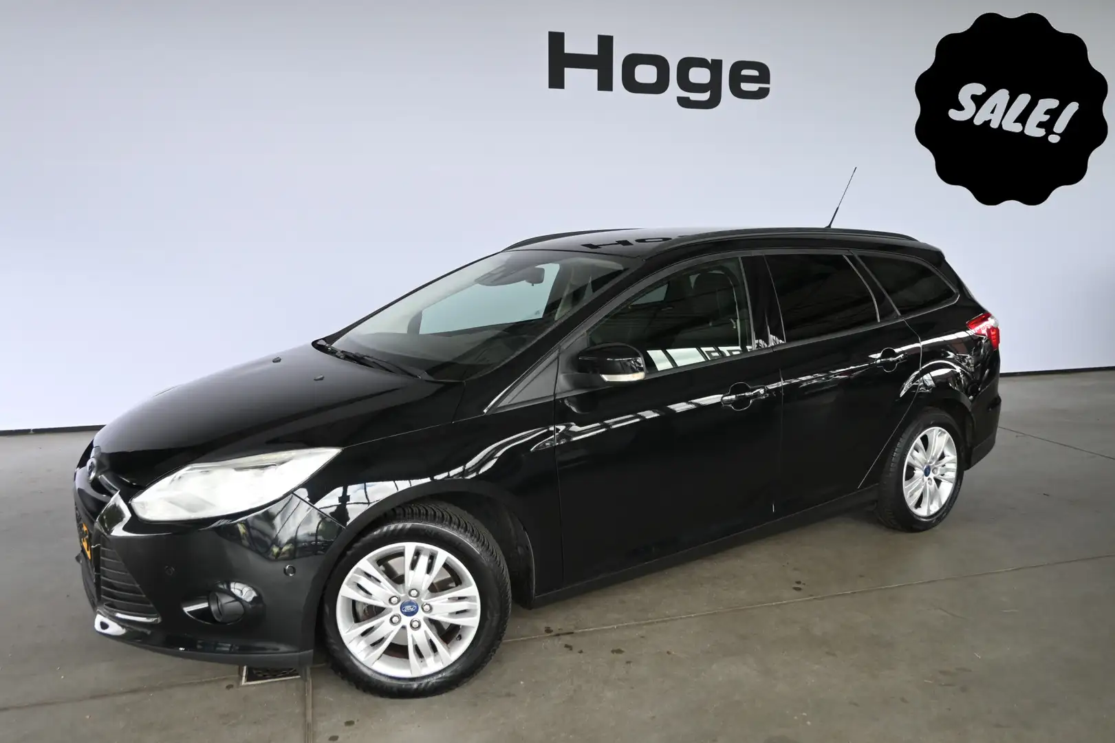 Ford Focus Wagon 1.6 TI-VCT Lease Titanium Airco Cruise Contr Black - 1