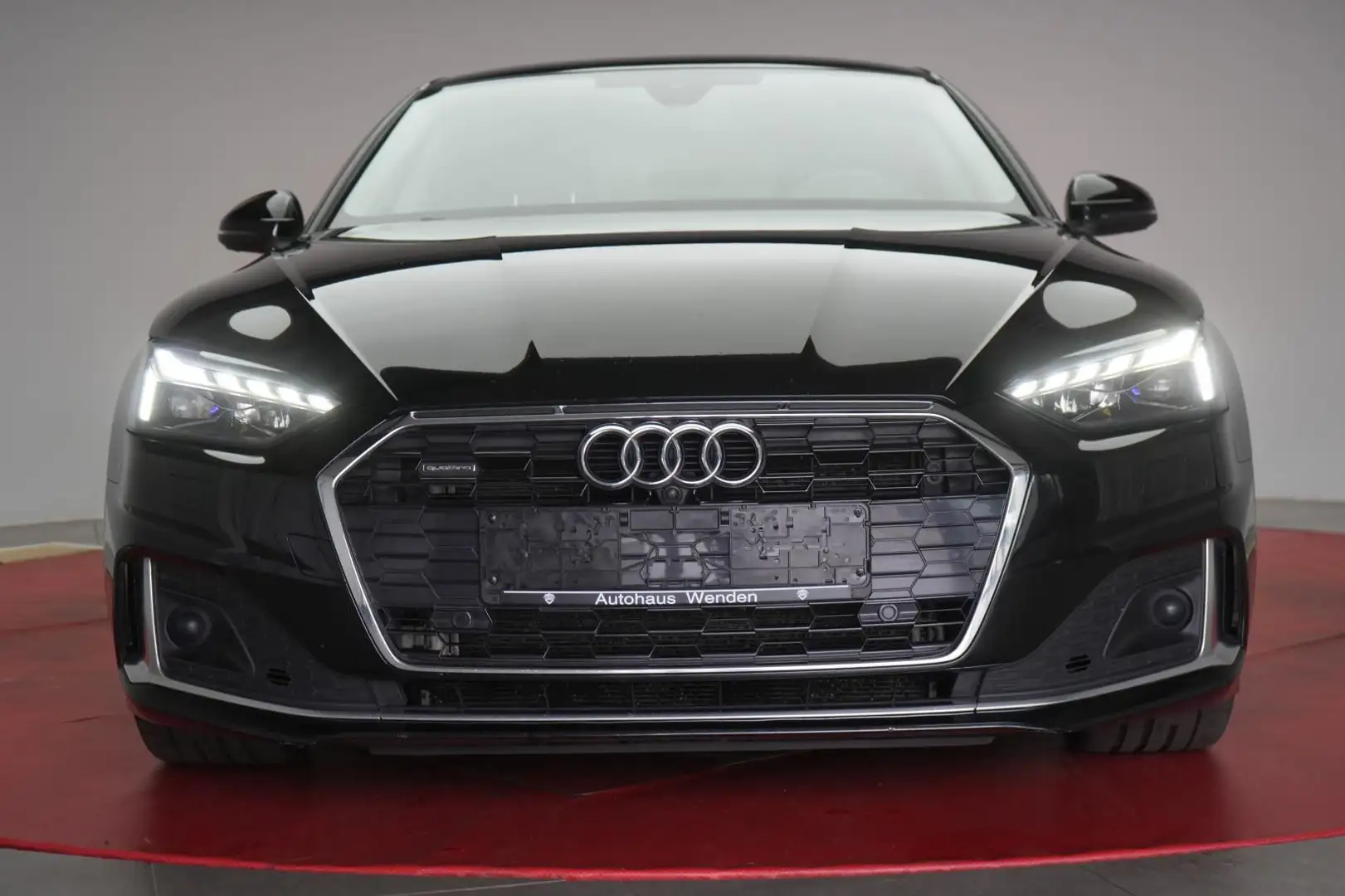 Audi A5 40 TDI quattro S tronic Advanced Carbon/Leder Schwarz - 2