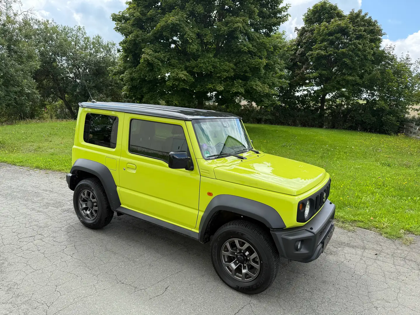 Suzuki Jimny 1.5 ALLGRIP Comfort+ Standheizung GJ 4x4 AHK LED Grün - 2