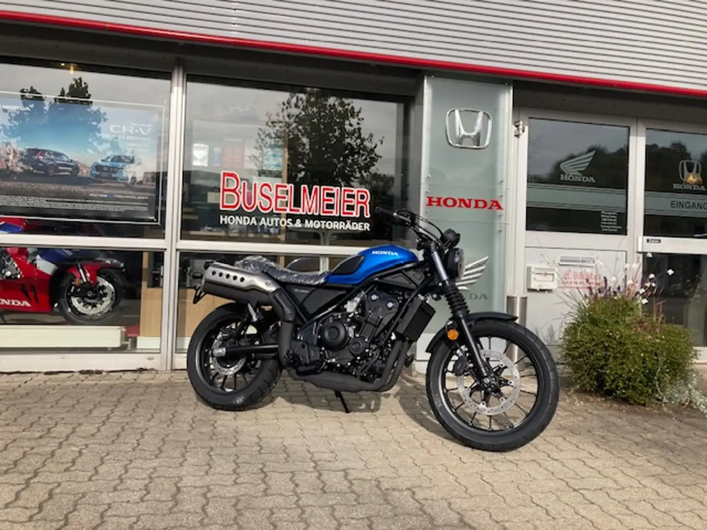 Honda CL 500 Blau - 1