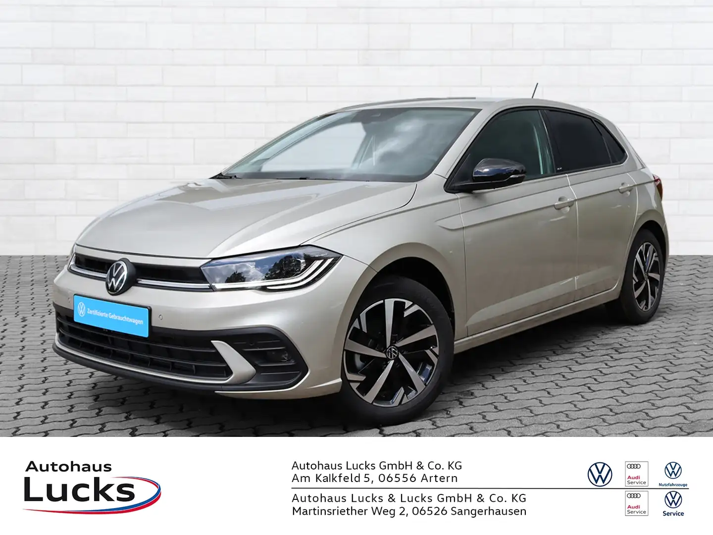 Volkswagen Polo MOVE 1.0 TSI DSG Matrix Navi Kamera Silber - 1