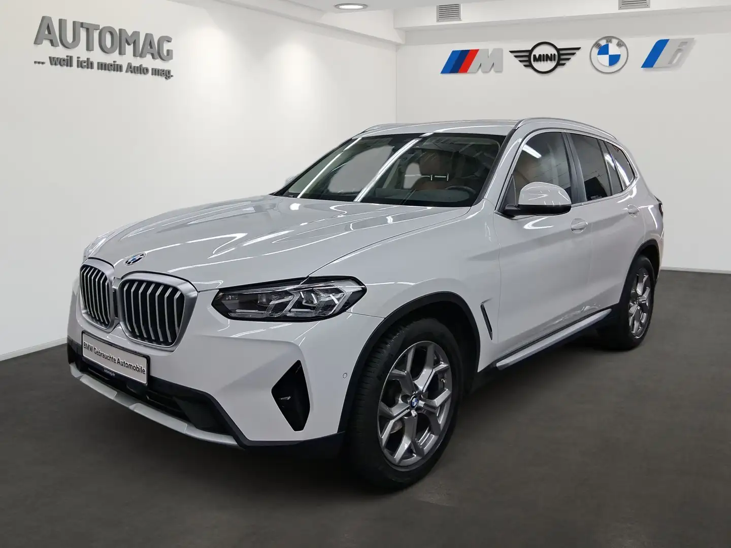 BMW X3 xDrive20d DrivAss*ParkAss*AdapLed*AktiveGeschw. Weiß - 1