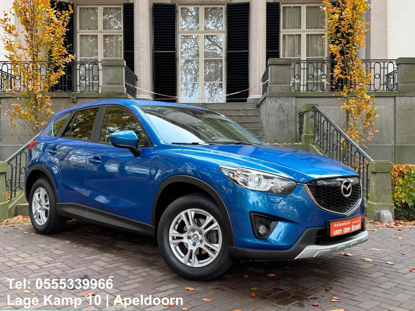 Mazda CX-5 2.0 GT-M 4WD Leder Xenon Navi Camera Trekhaak 1E-E Blauw - 1