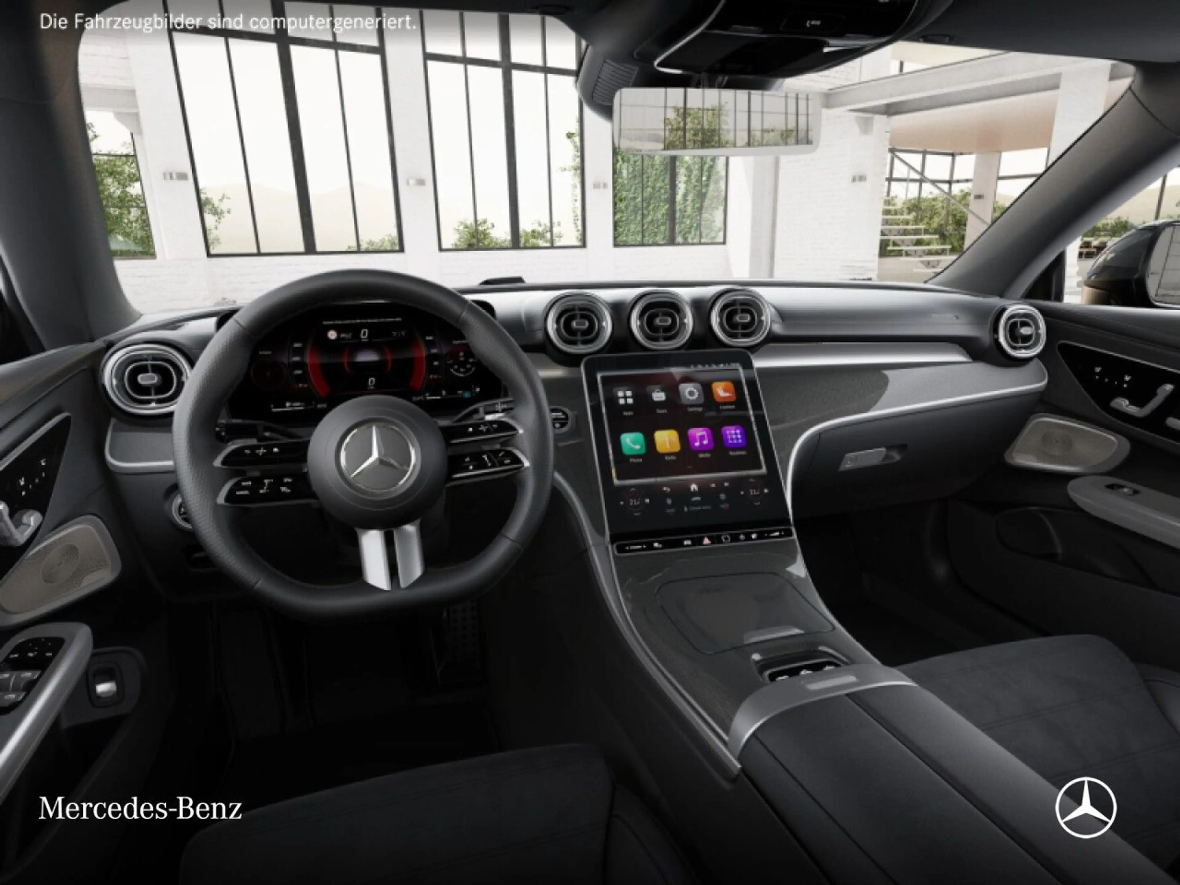 Mercedes-Benz CLE 200 AMG+NIGHT+360+BURMESTER+TOTW+KEYLESS+9G — photo 9