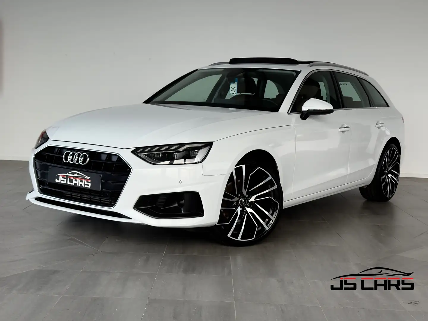 Audi A4 BREAK 2.0TFSI-1ERPRO-COCKPIT-T.O-CARPLAY-CUIR-PDC Blanc - 1