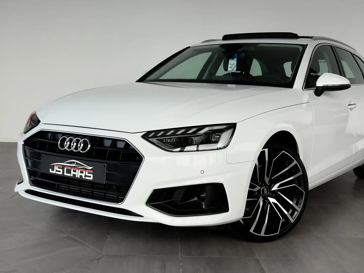 Audi A4 BREAK 2.0TFSI-1ERPRO-COCKPIT-T.O-CARPLAY-CUIR-PDC Blanc - 2