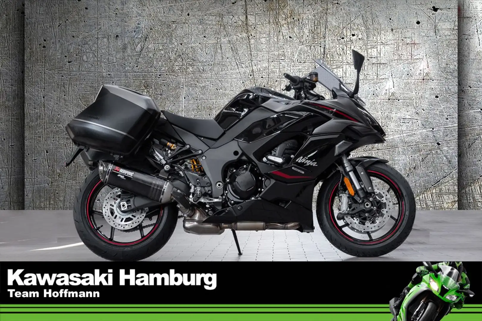 Kawasaki Ninja 1100 SX SE Performance Tourer, Akrapovic crna - 1