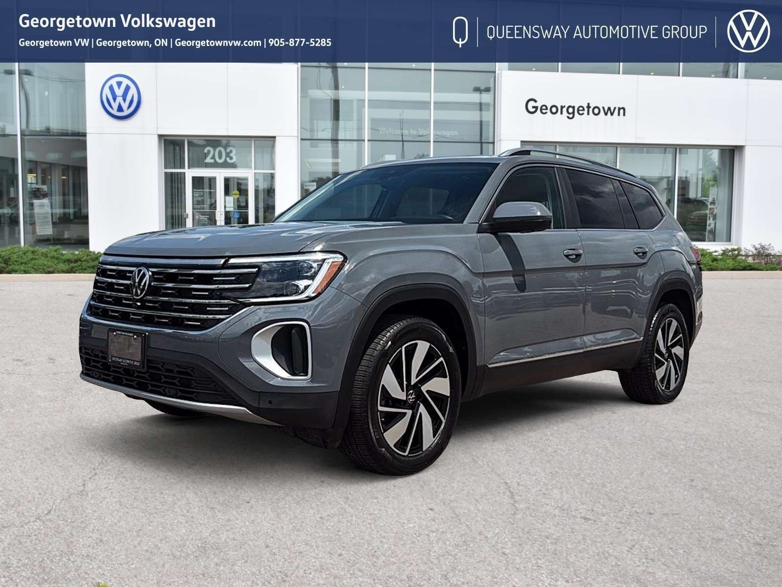 Gray 2026 Volkswagen Atlas SUV / Crossover  8-Speed Automatic