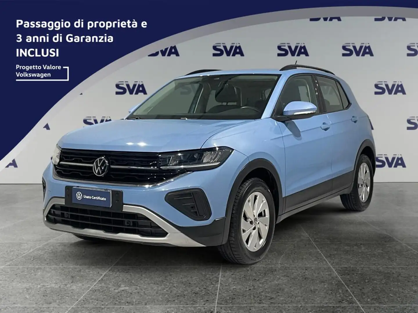 Volkswagen T-Cross 1.0 Tsi 95cv Life - IVA ESPOSTA Blu/Azzurro - 1