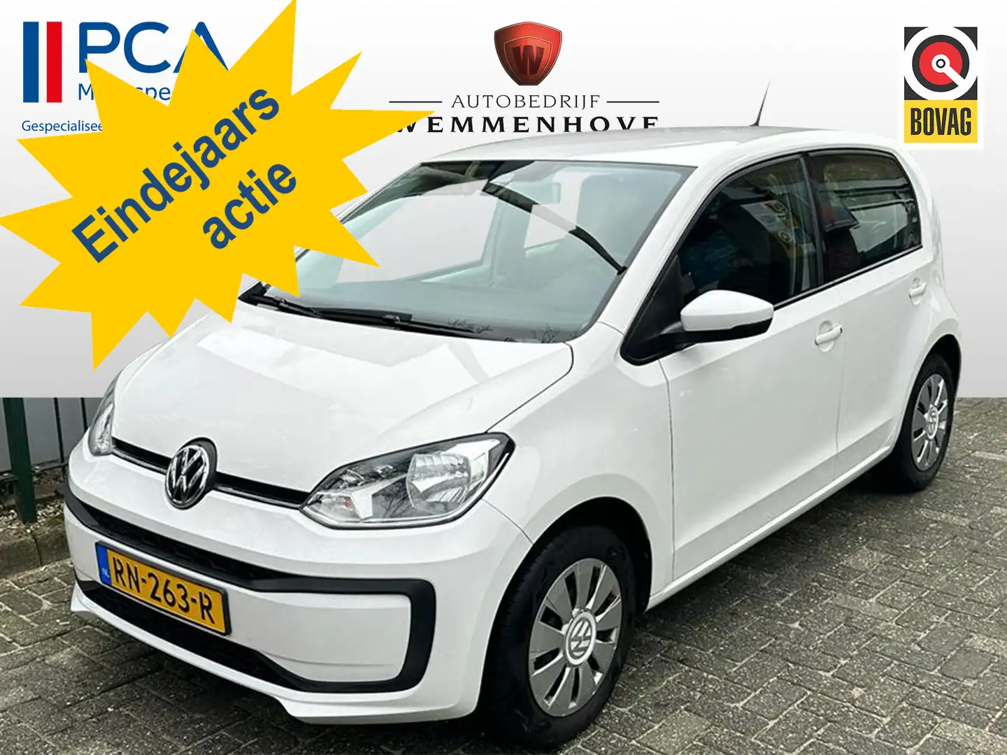 Volkswagen up! 1.0 BMT move up! 5-Deurs/Airco/Cruise control Alb - 1