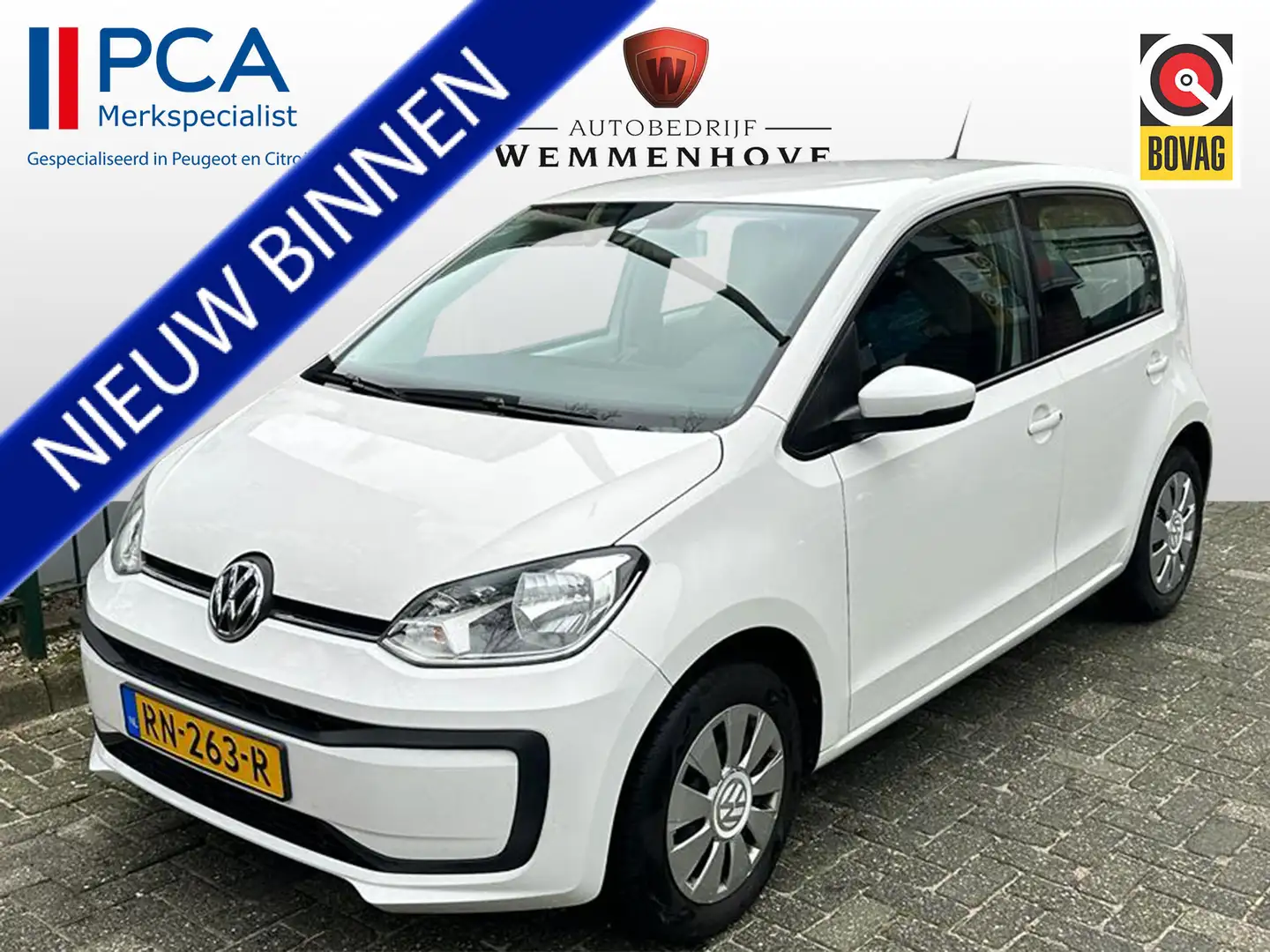 Volkswagen up! 1.0 BMT move up! 5-Deurs/Airco/Cruise control Wit - 1