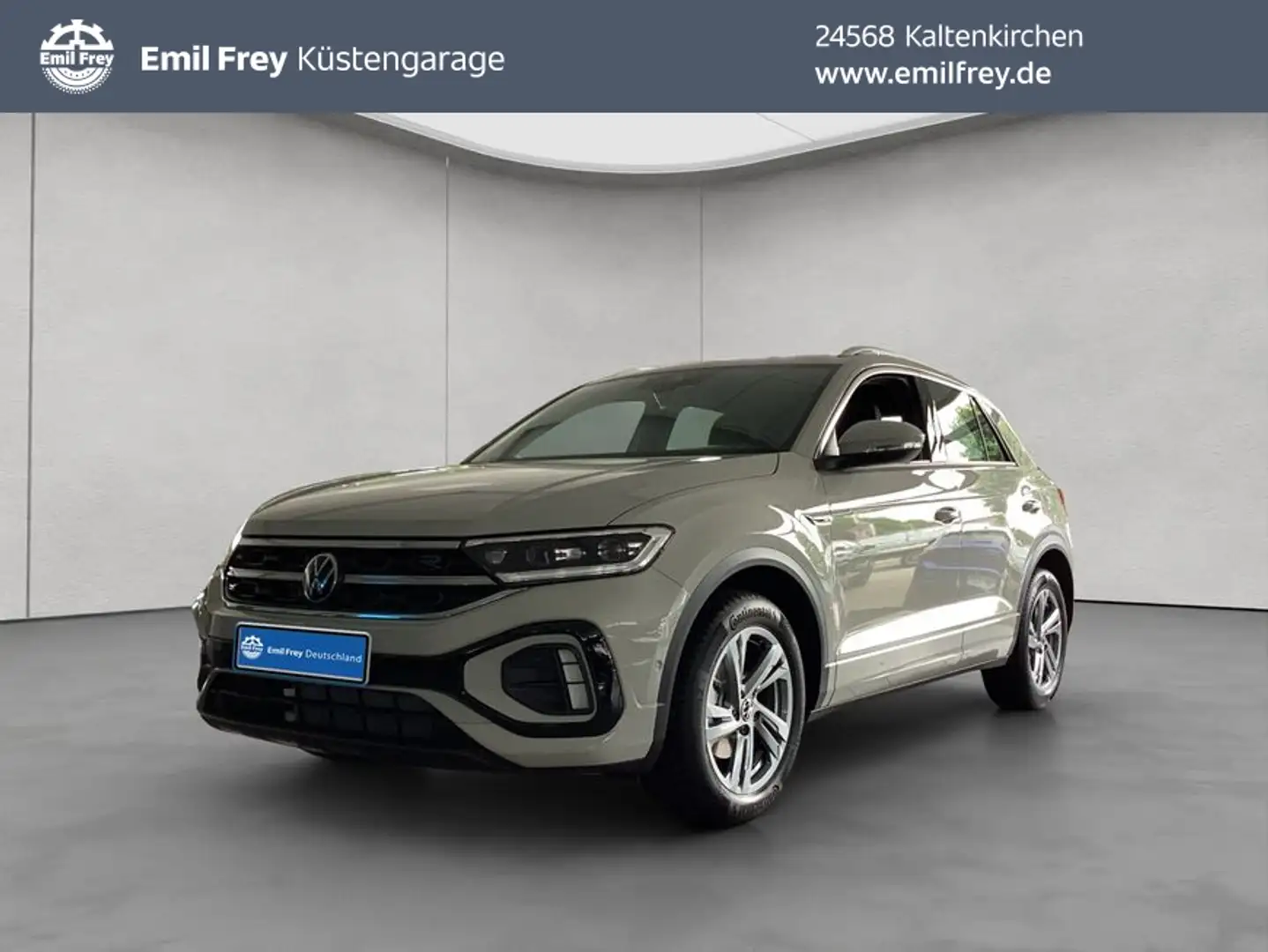 Volkswagen T-Roc R-Line 1.0 l TSI OPF 85 kW (116 PS) SHZ Ap Grijs - 1