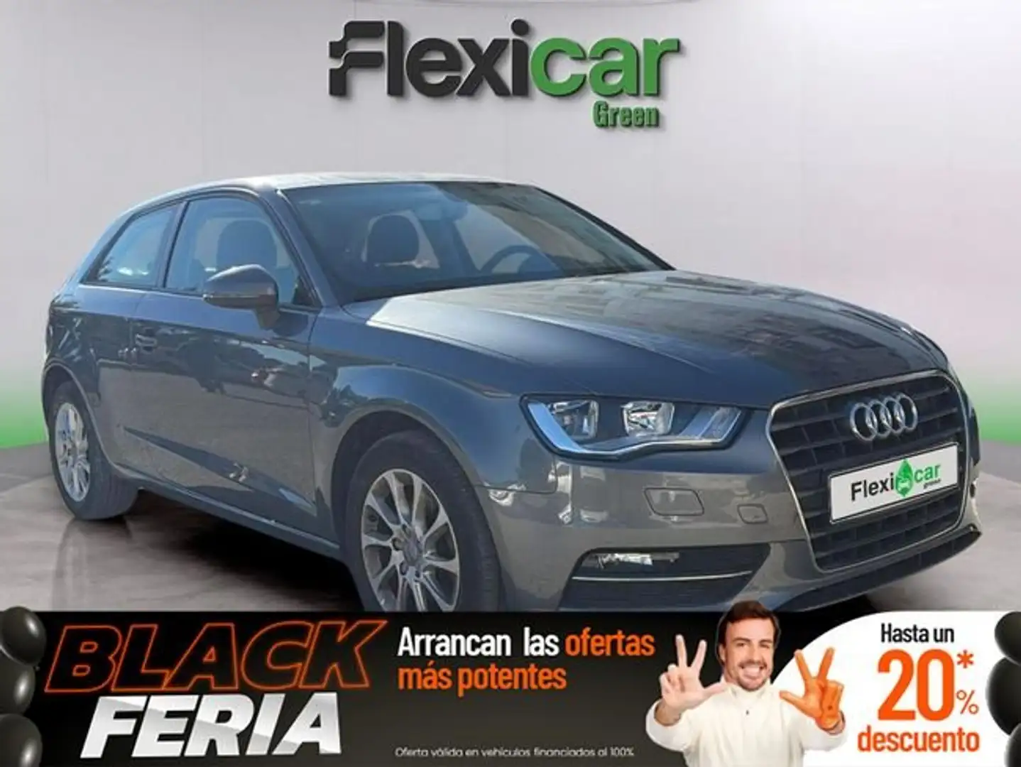 Audi A3 1.2 TFSI Attraction 110 Gris - 1