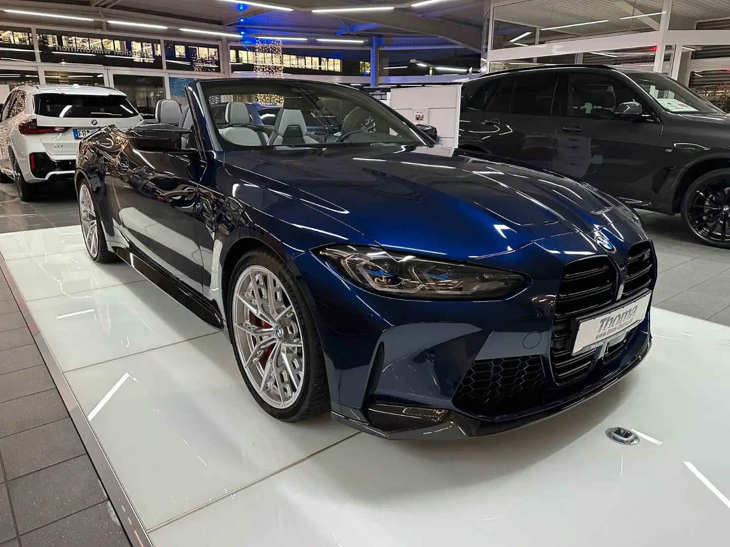 BMW M4 Competition M xDrive Cabrio +AC Schnitzer Blauw - 1