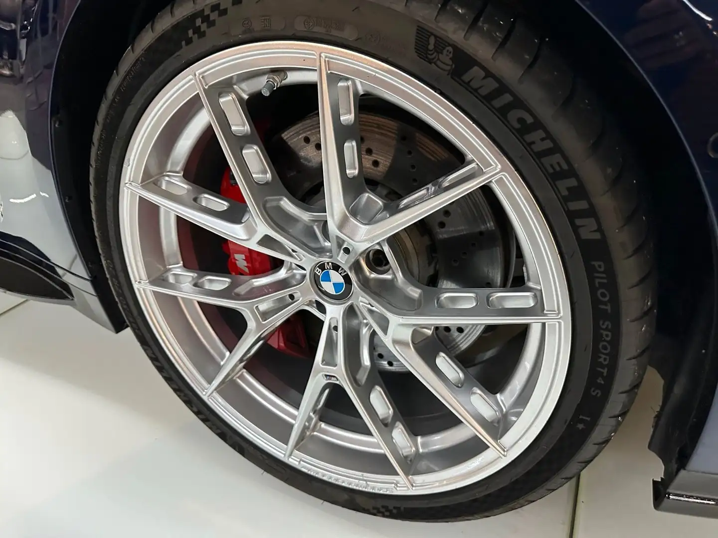 BMW M4 Competition M xDrive Cabrio +AC Schnitzer Blauw - 2