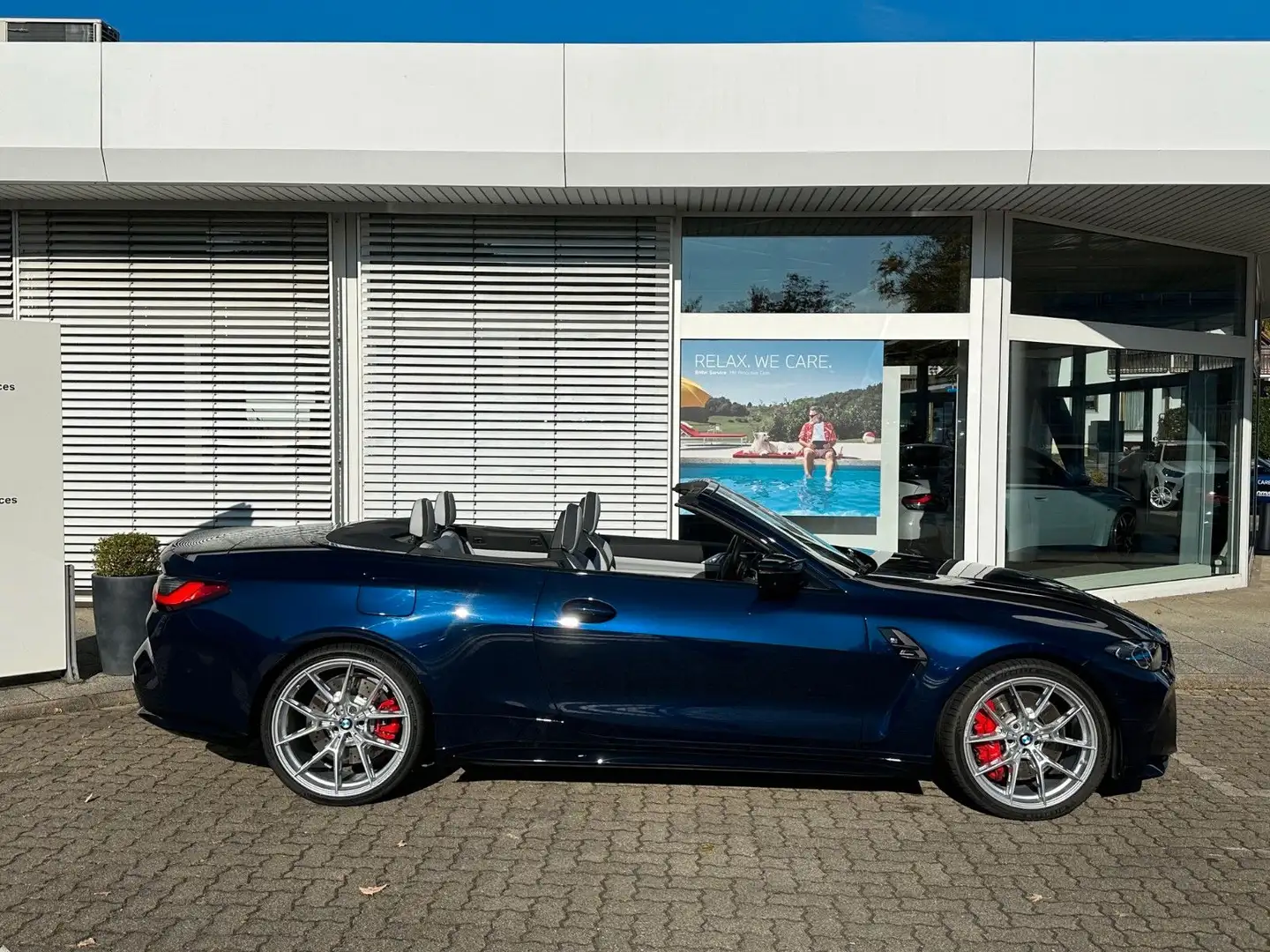 BMW M4 Competition M xDrive Cabrio +AC Schnitzer Blu/Azzurro - 2