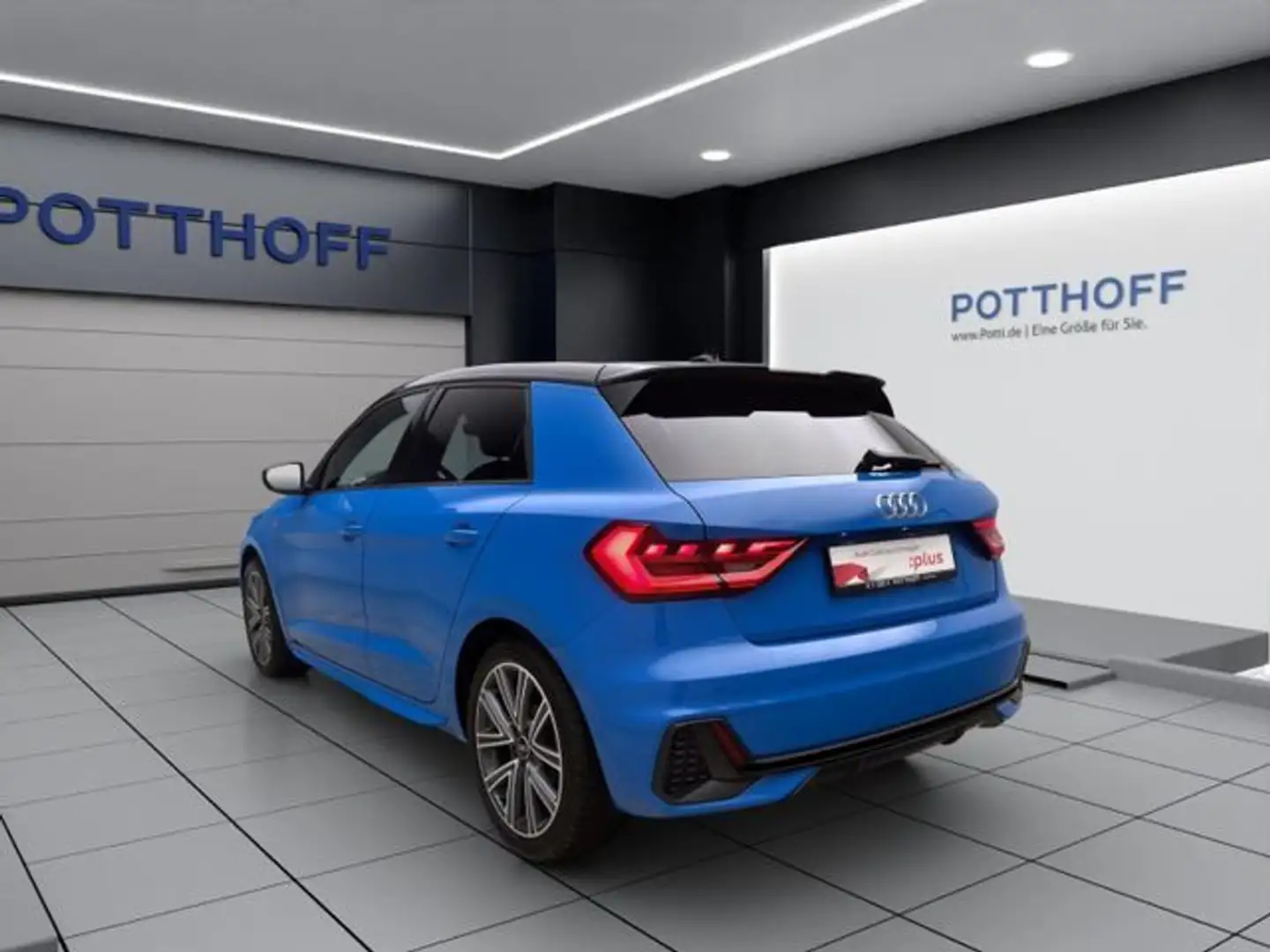 Audi A1 30 TFSI S LINE PDC KLIMA SITZHZG LE Blau - 2