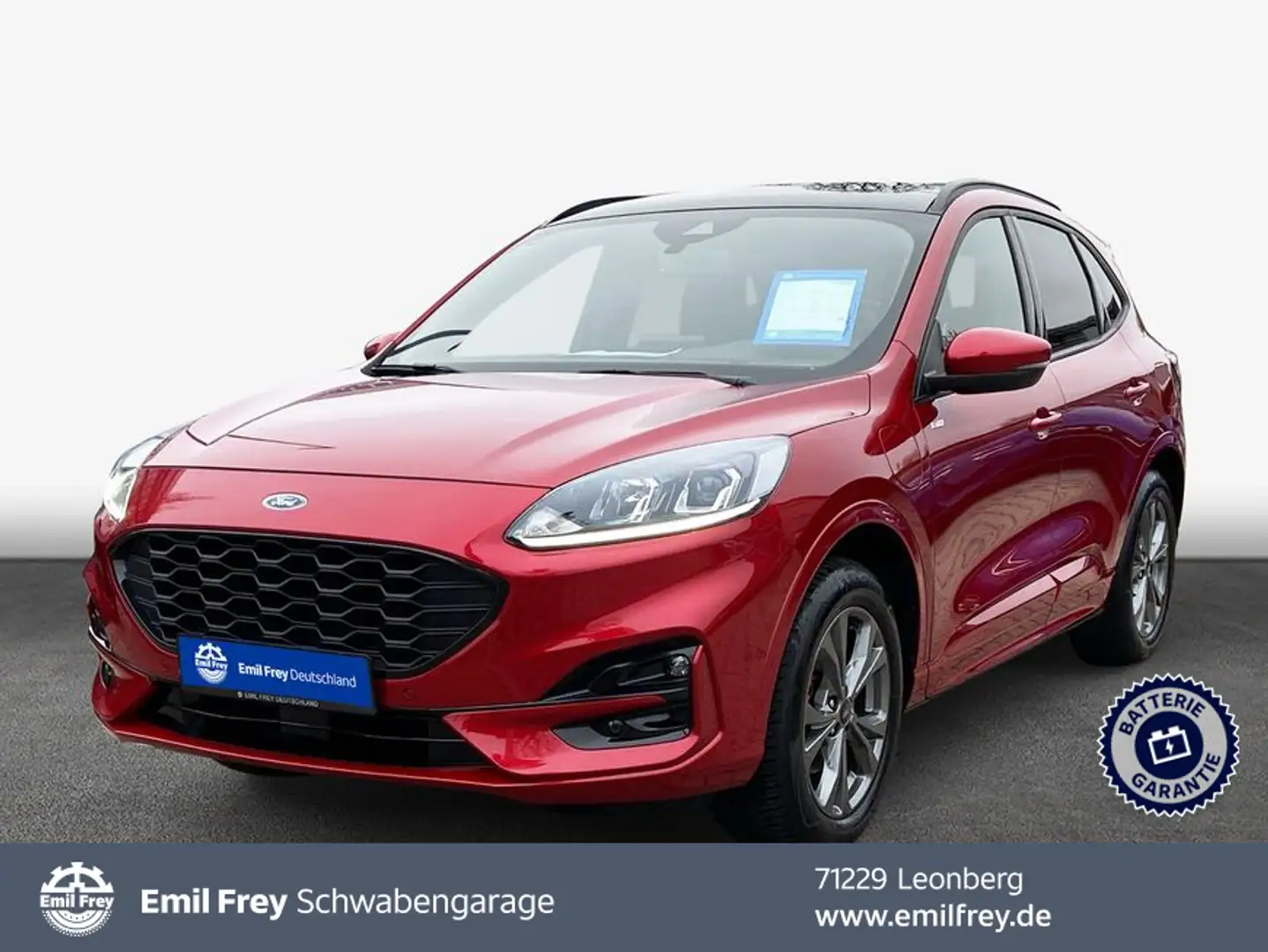 Ford Kuga 2.5 Duratec PHEV ST-LINE *PANO *WINTER-P Rot - 1