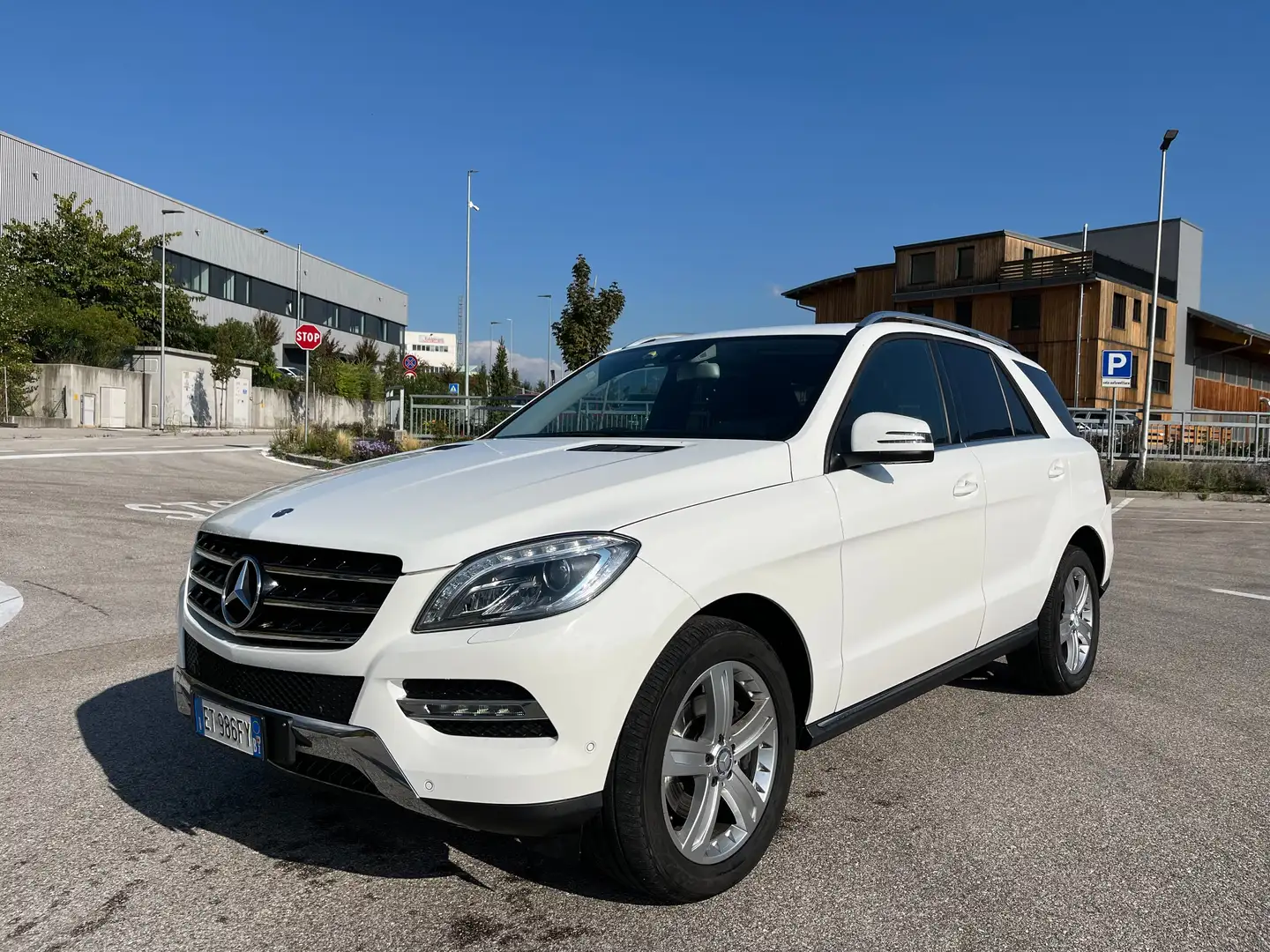 Mercedes-Benz ML 250 Classe M - W166 bt Sport 4matic auto Bianco - 2
