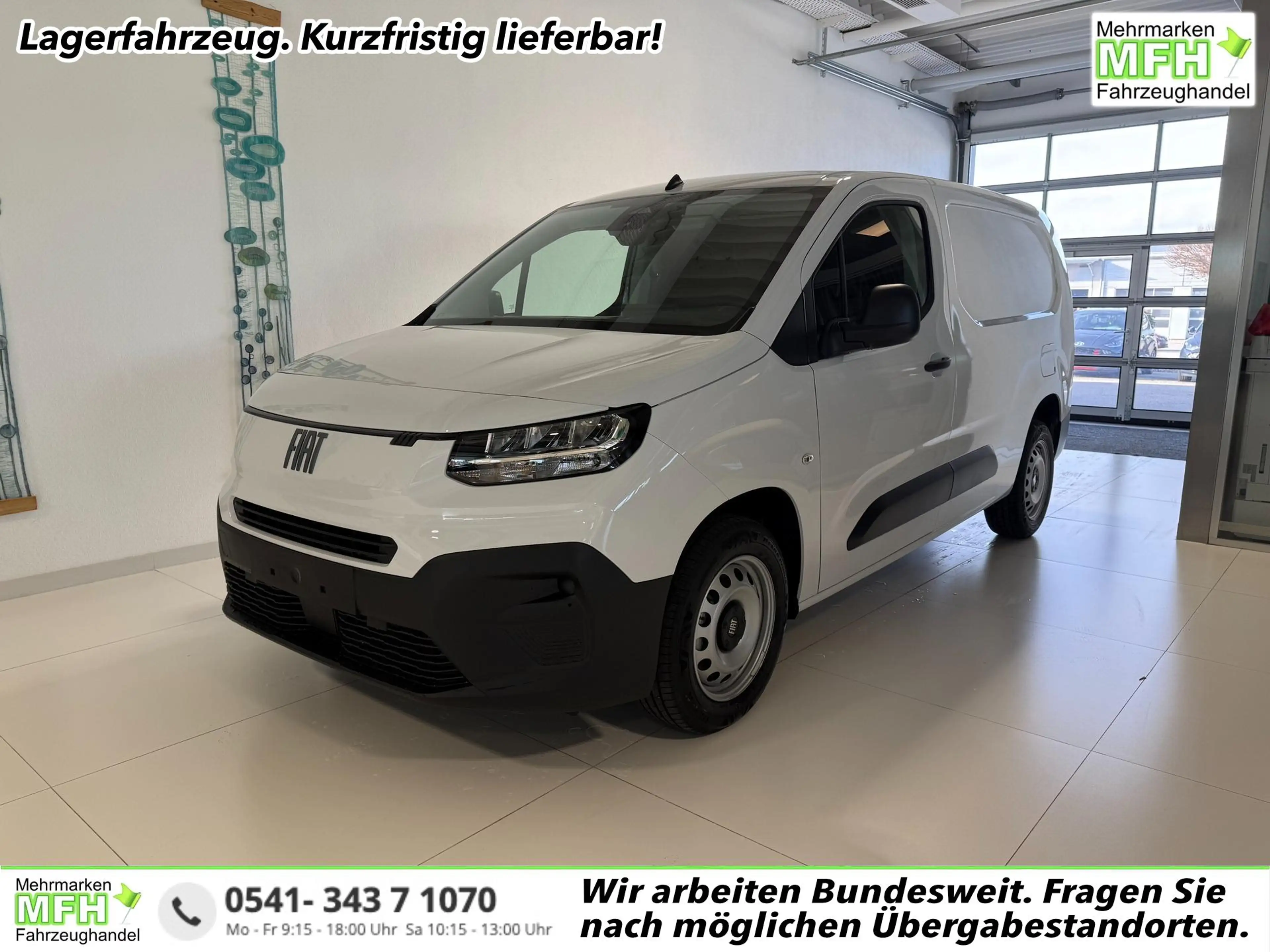 Fiat Doblo Länge XL Erhöhte Nutzlast 1.5 BlueHDi 75 kW (10...