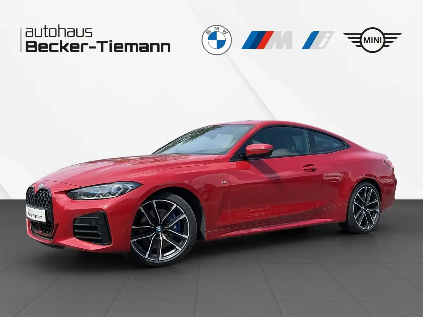 BMW M4 40i xDrive Coupé LCP*19 ZOLL*LASER*Sthzg* Red - 1