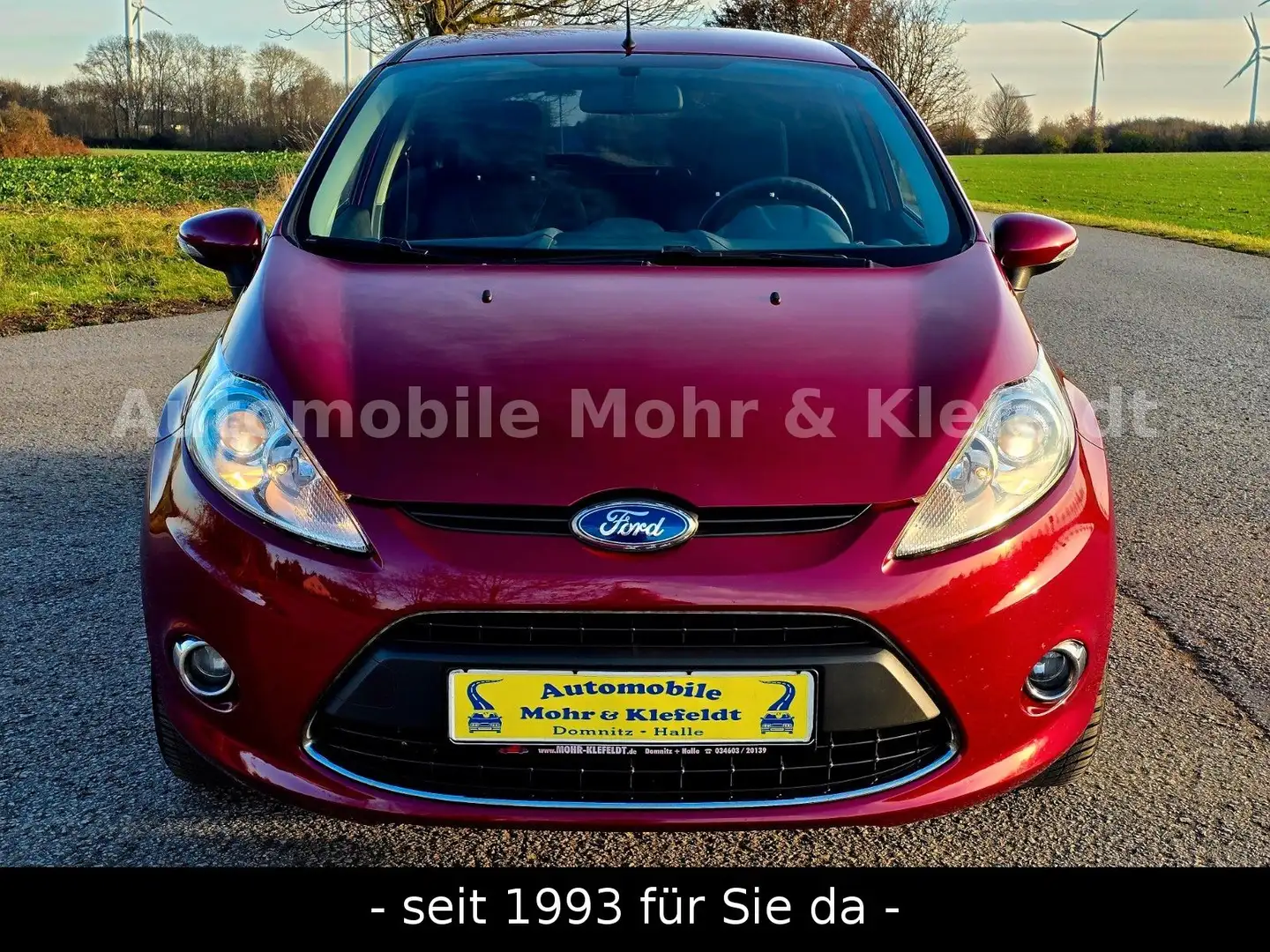 Ford Fiesta Titanium*5TÜRER*SHZ*FSH*AMBI*4SEASON*AC* Rot - 2