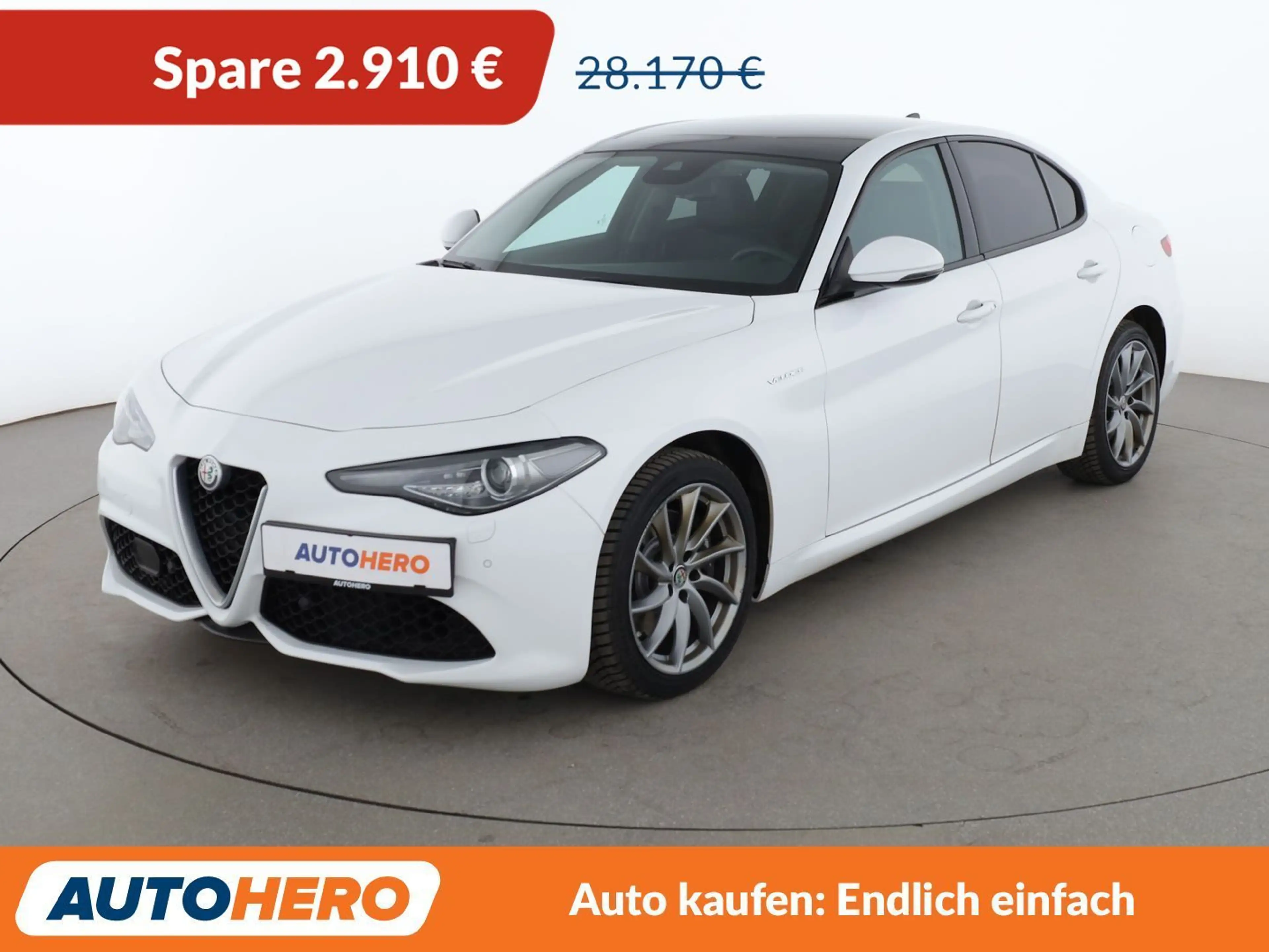 Alfa Romeo Giulia 2.0 Turbo Veloce Aut.*NAVI*BI-XENON*ACC*CAM*SHZ*