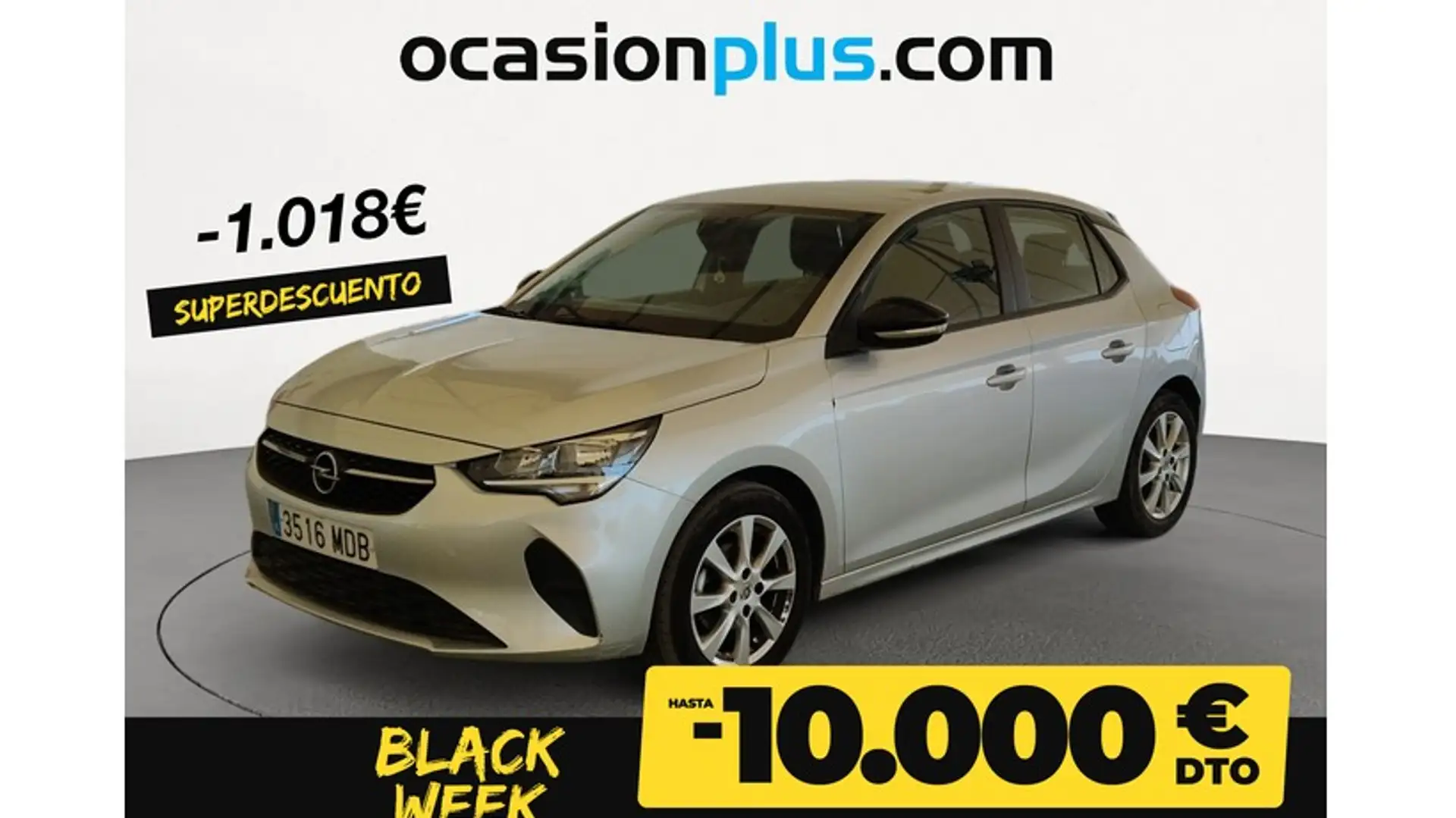 Opel Corsa 1.2 XEL S/S Edition 75 Grijs - 1